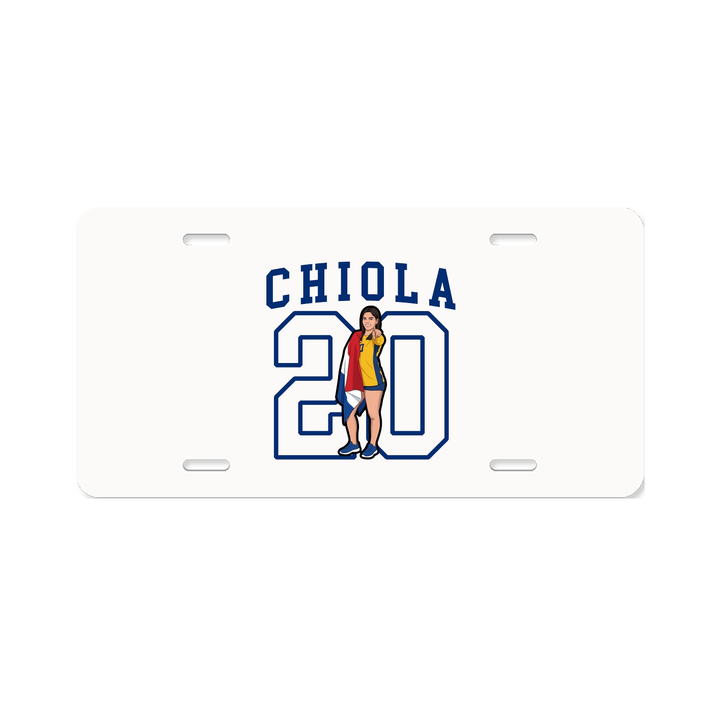 License Plate — Shirsey in Classic