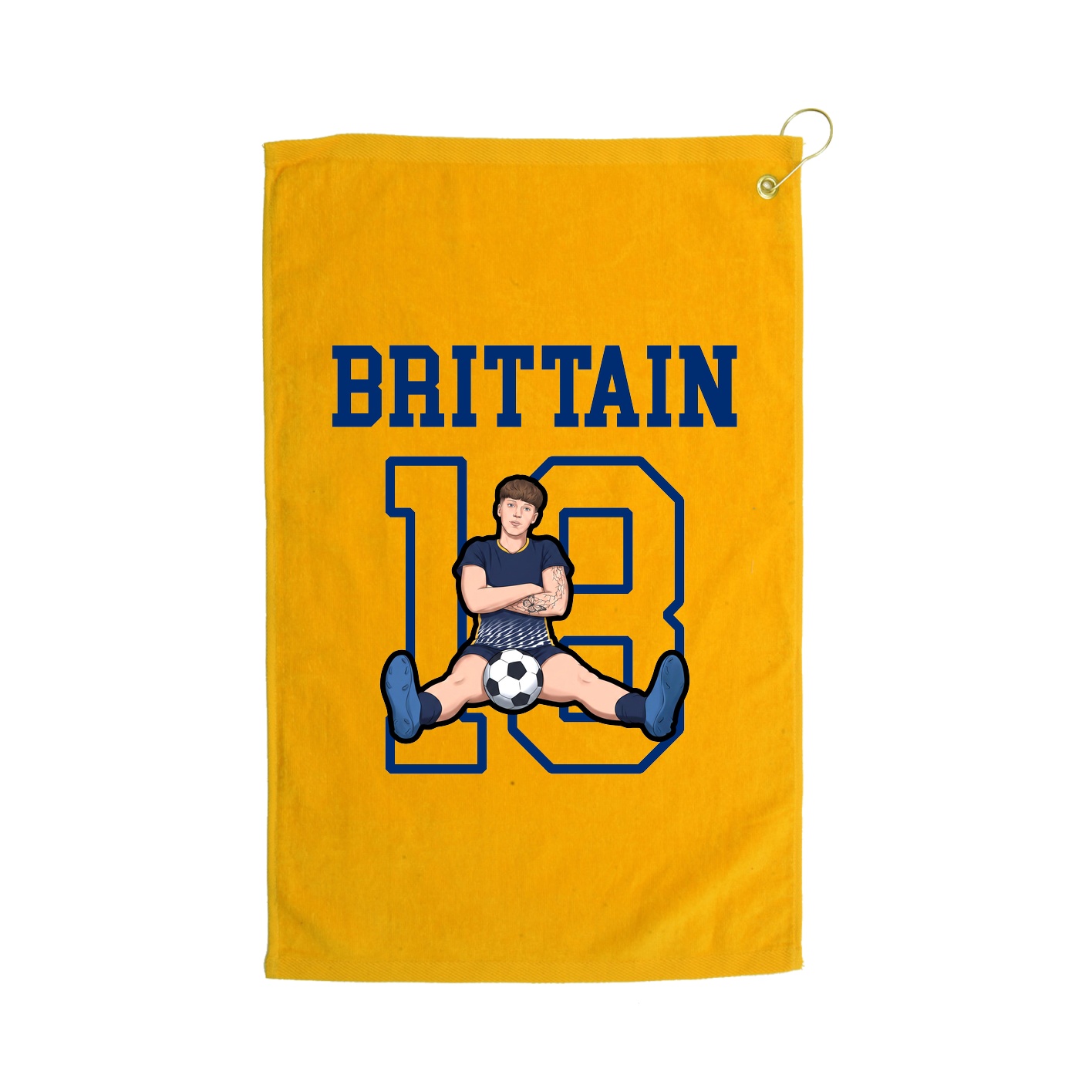 Golf Towel — Shirsey in Gold