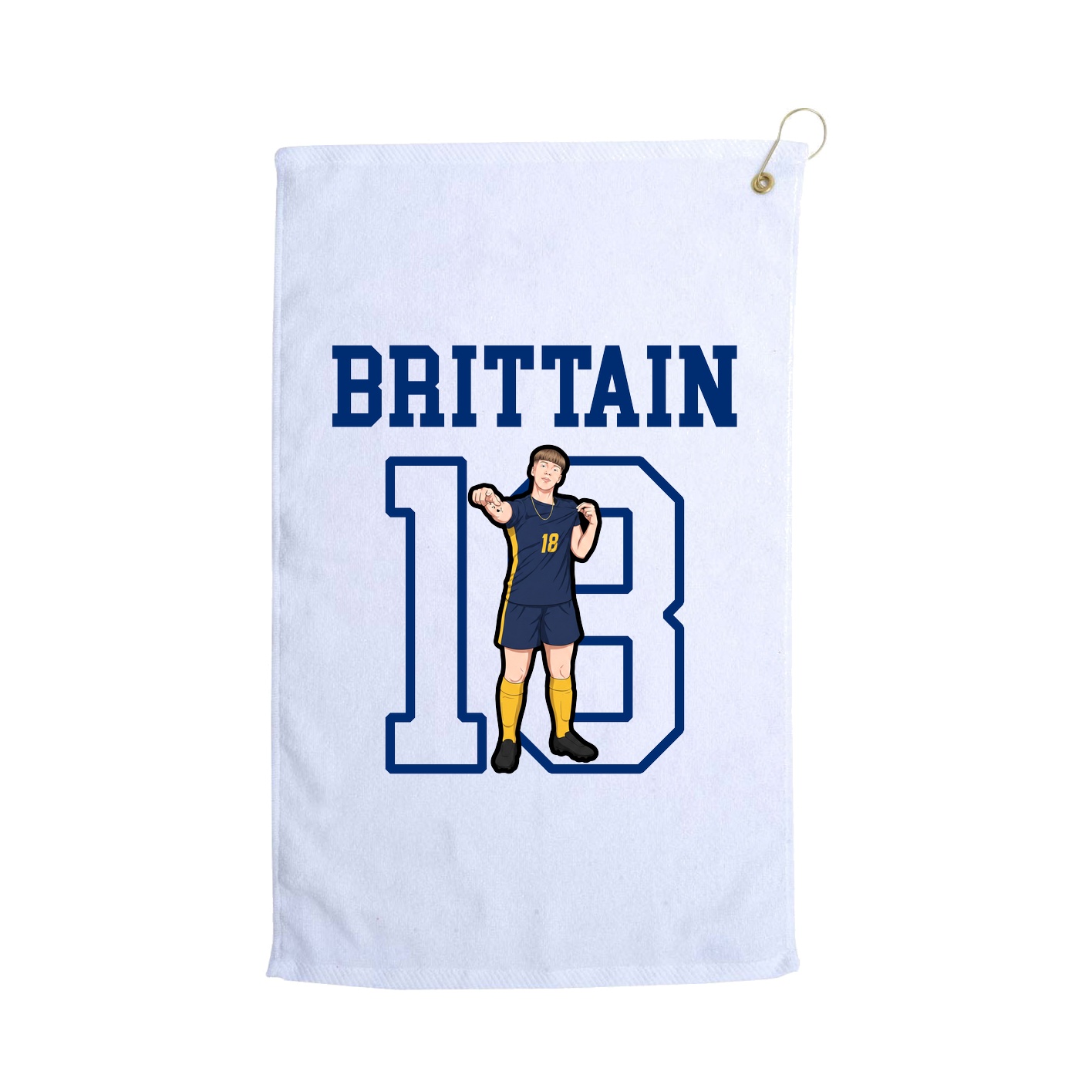 Golf Towel — Shirsey in White