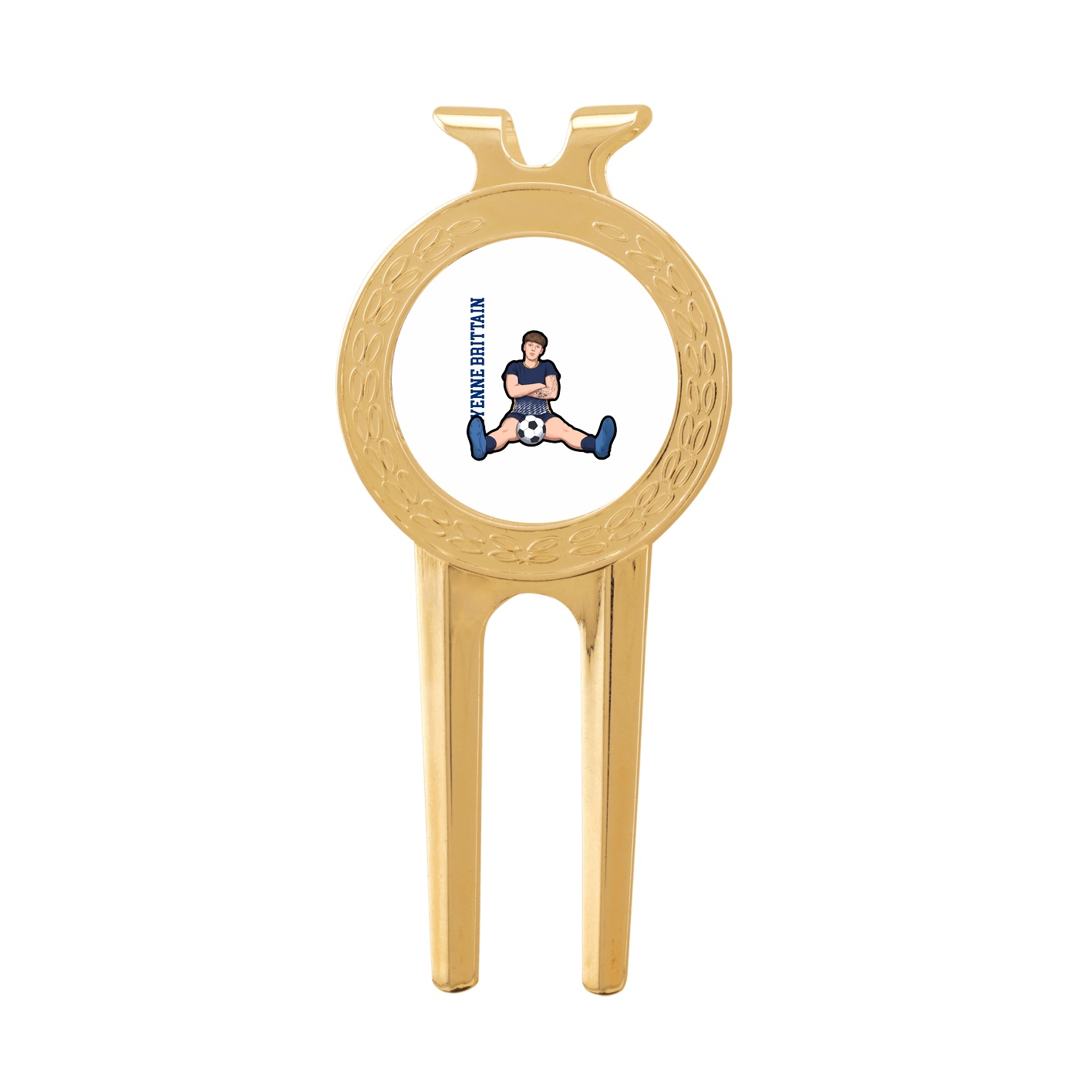Divot Tool with Ball Marker — Name Vertical in Classic