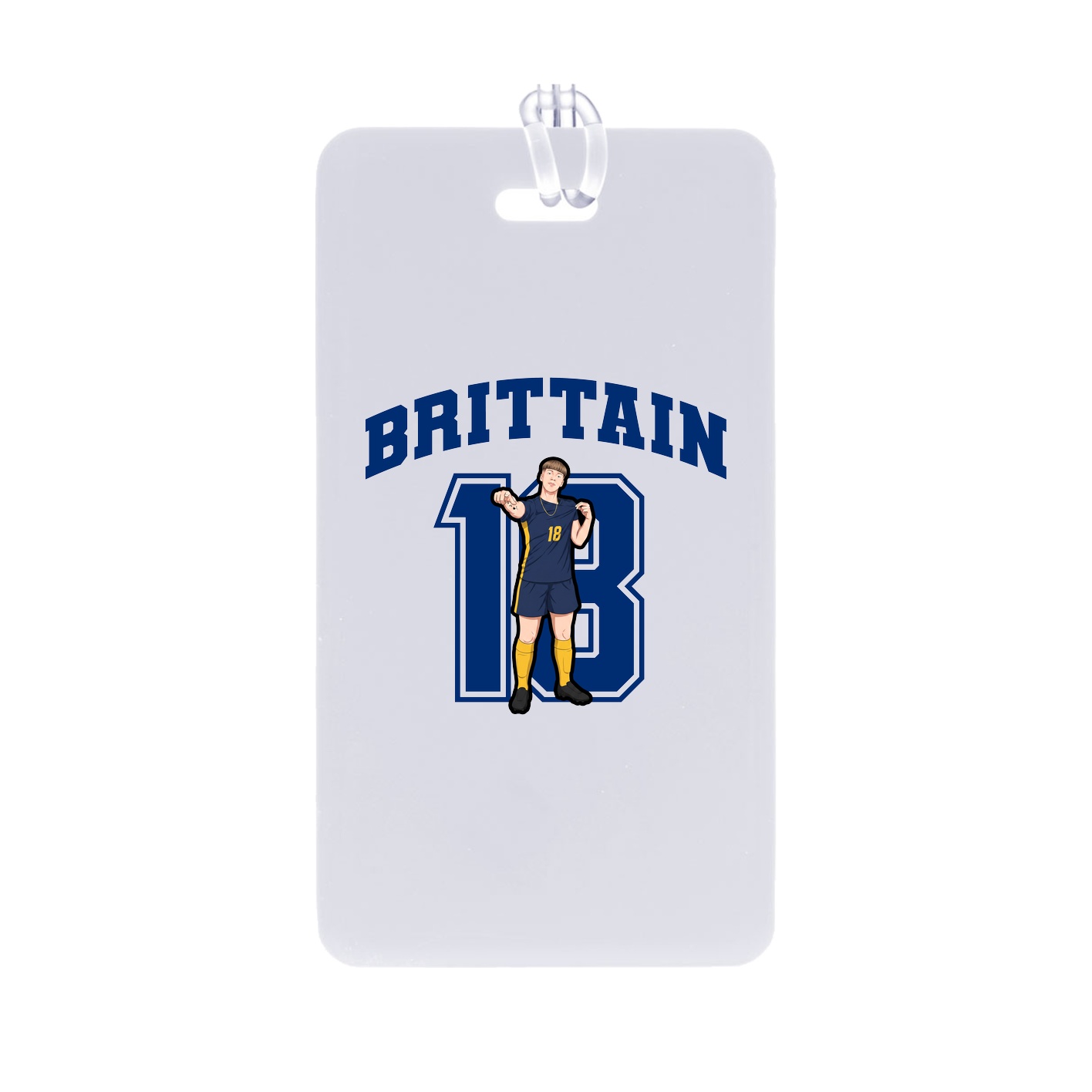 Bag Tag — Number in Classic