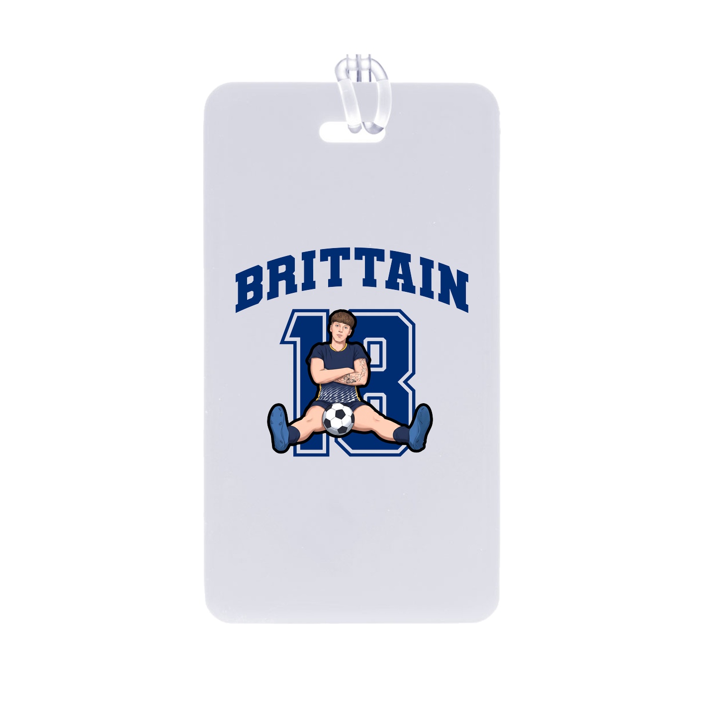 Bag Tag — Number in Classic
