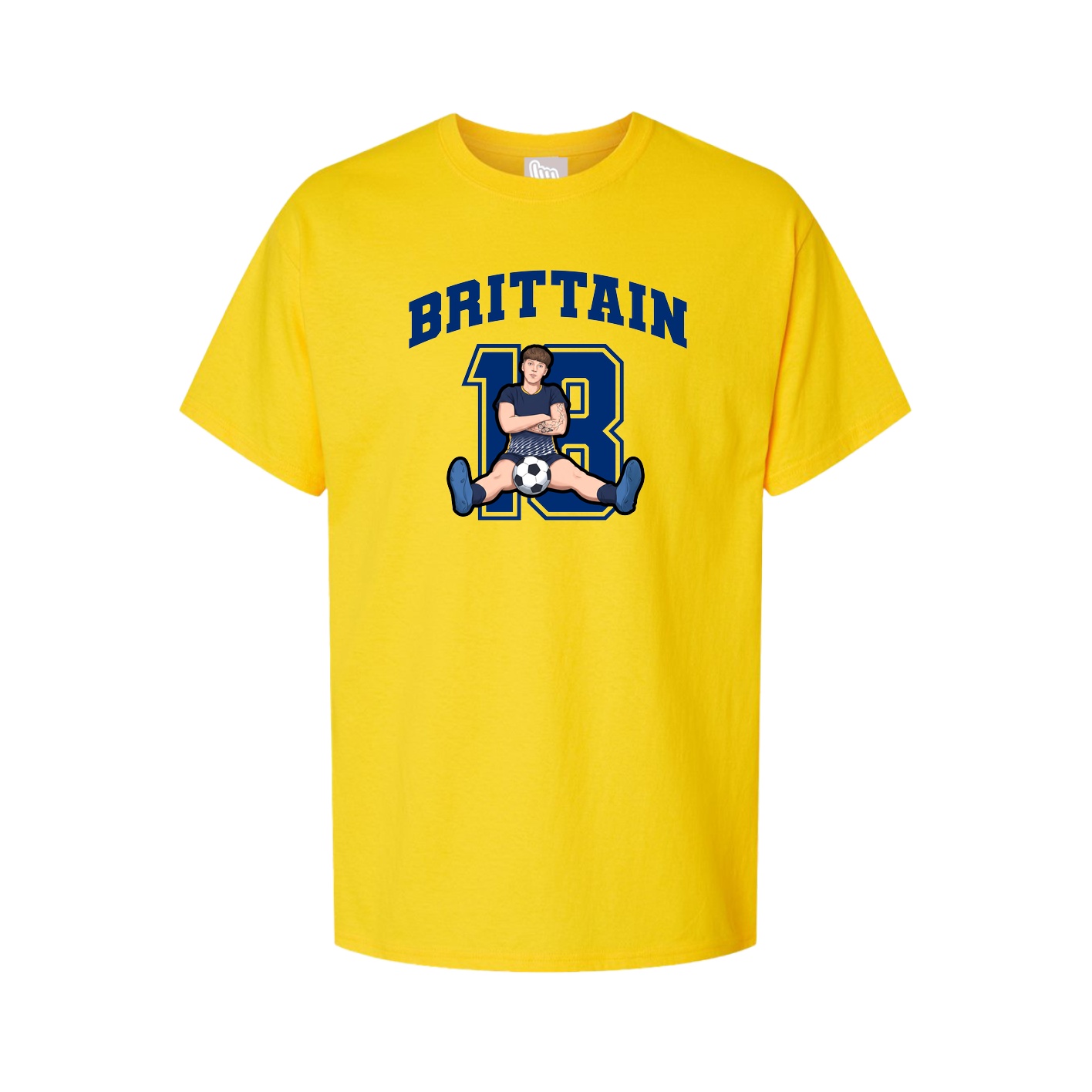 Tee — Number in Gold