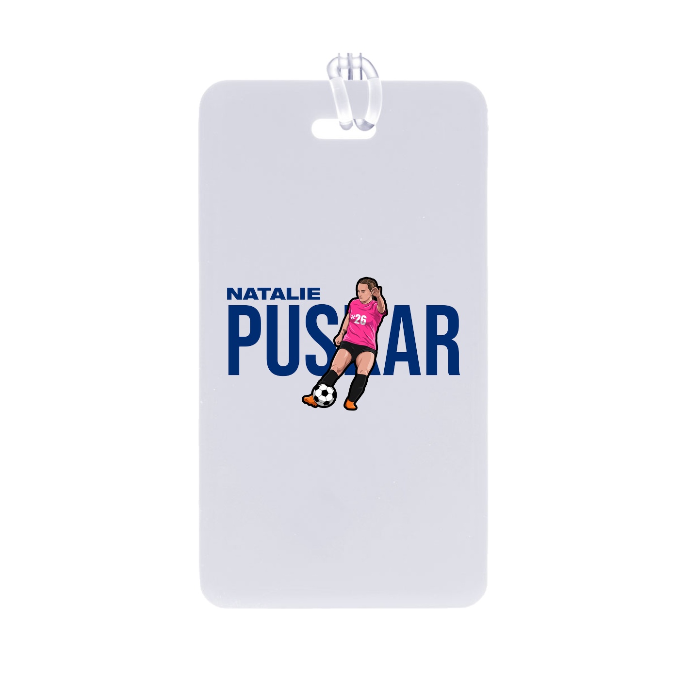 Bag Tag — Player Name in Classic