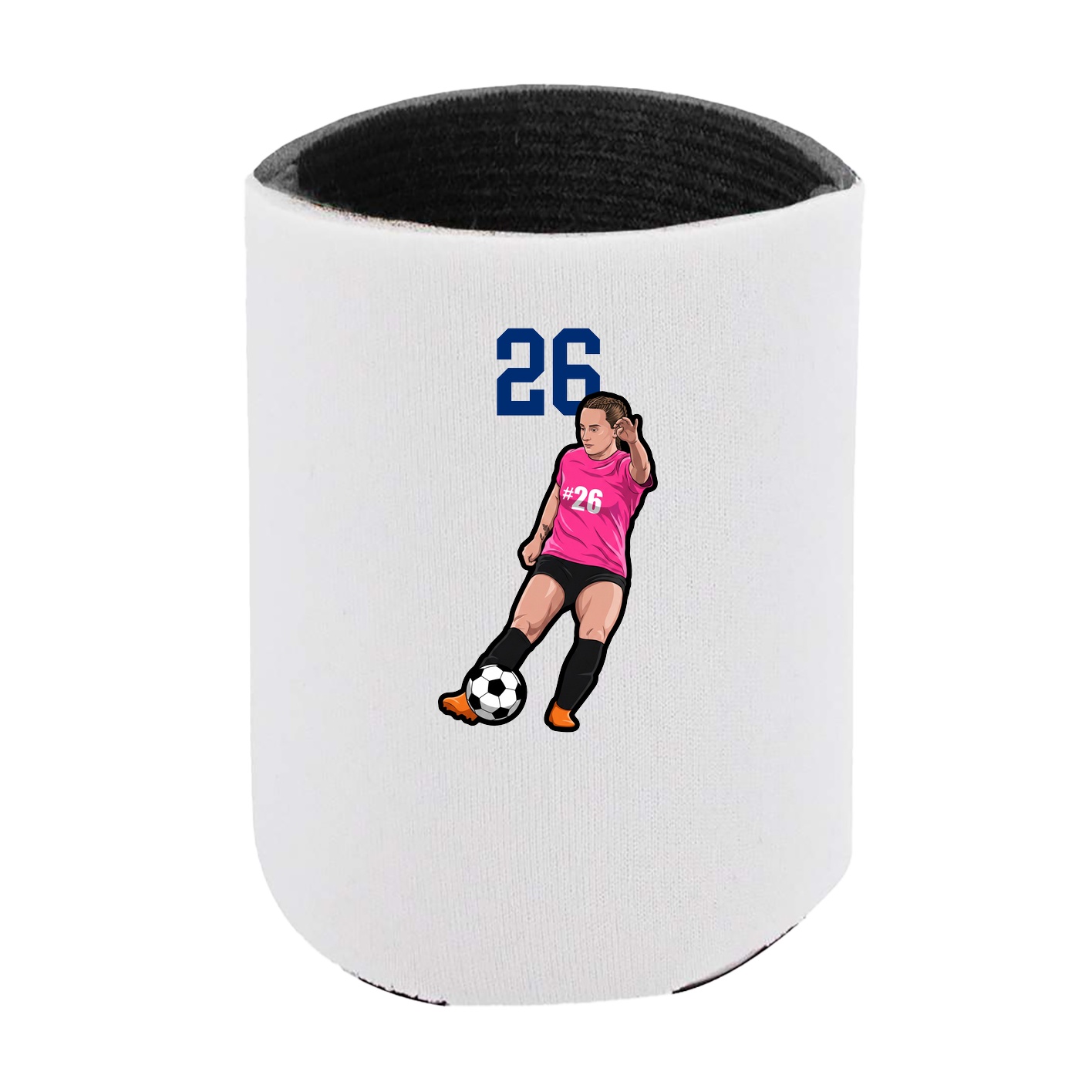 Can Holder — Number Top in White