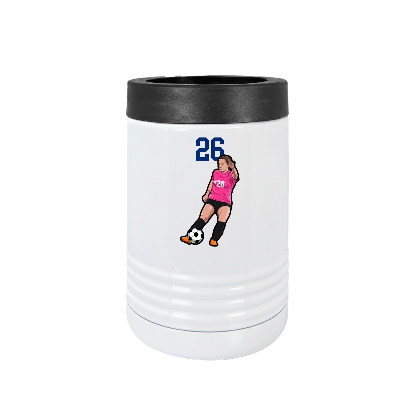 Beverage Holder — Number Top in White