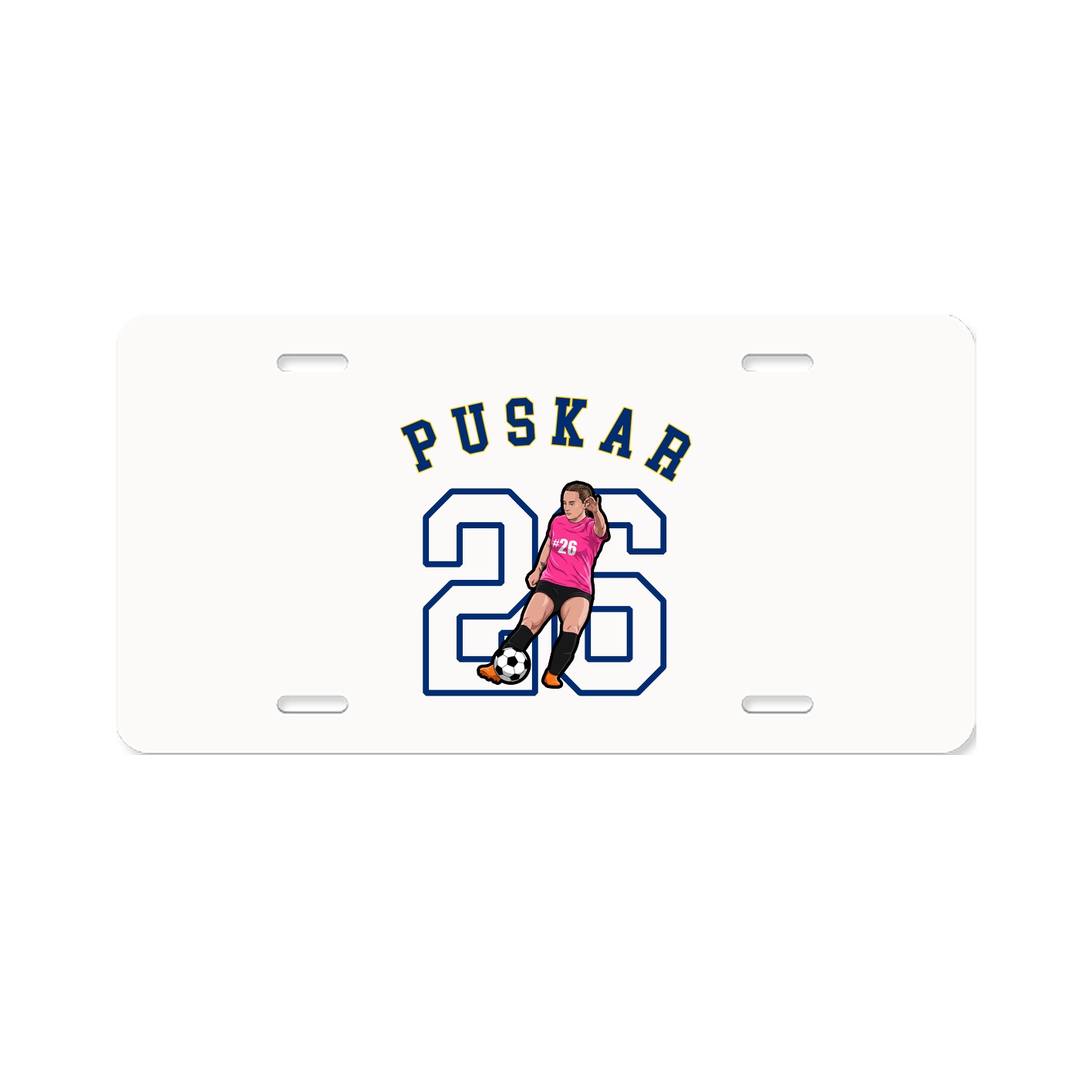 License Plate — Shirsey Arch in Classic