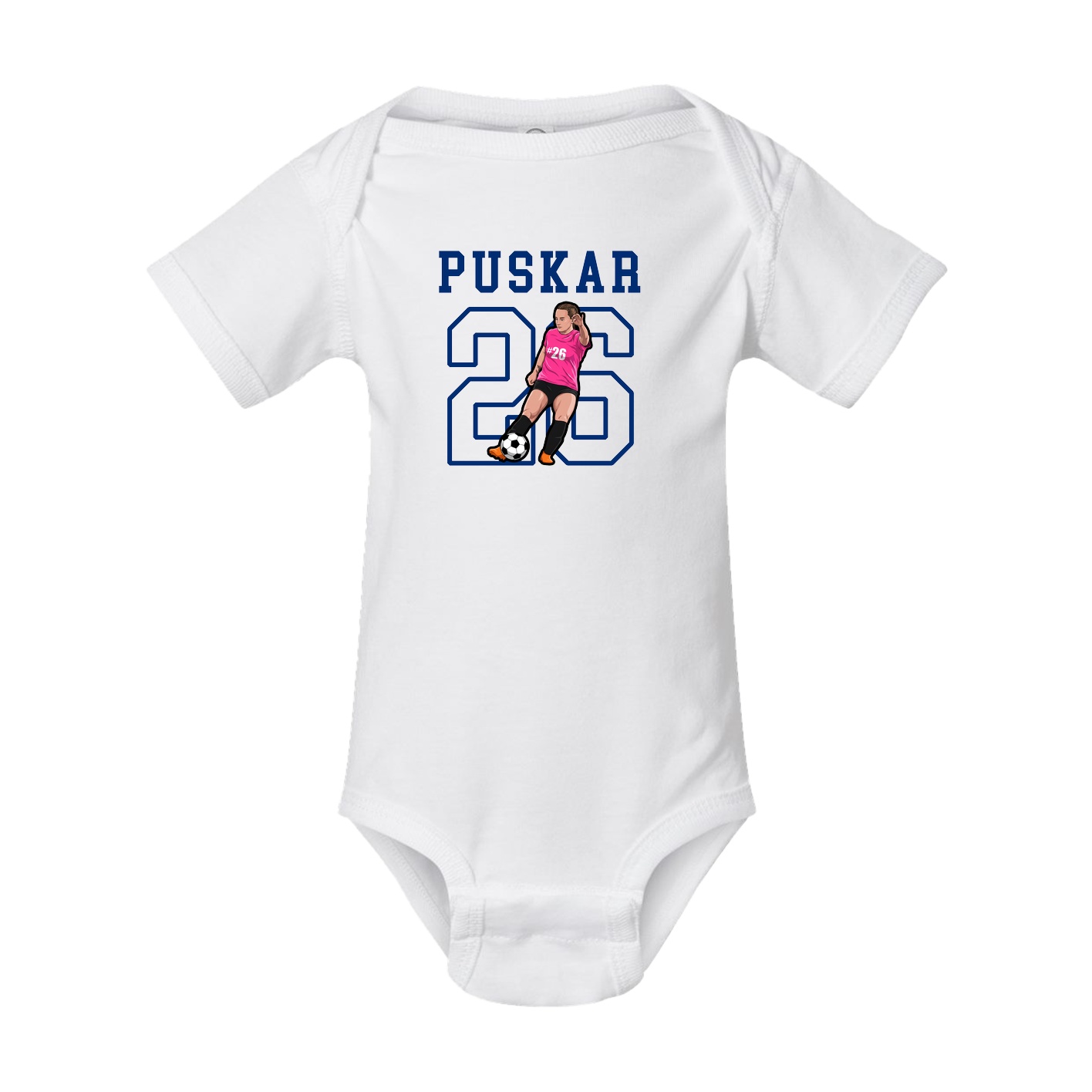 Baby Onesie — Shirsey in White