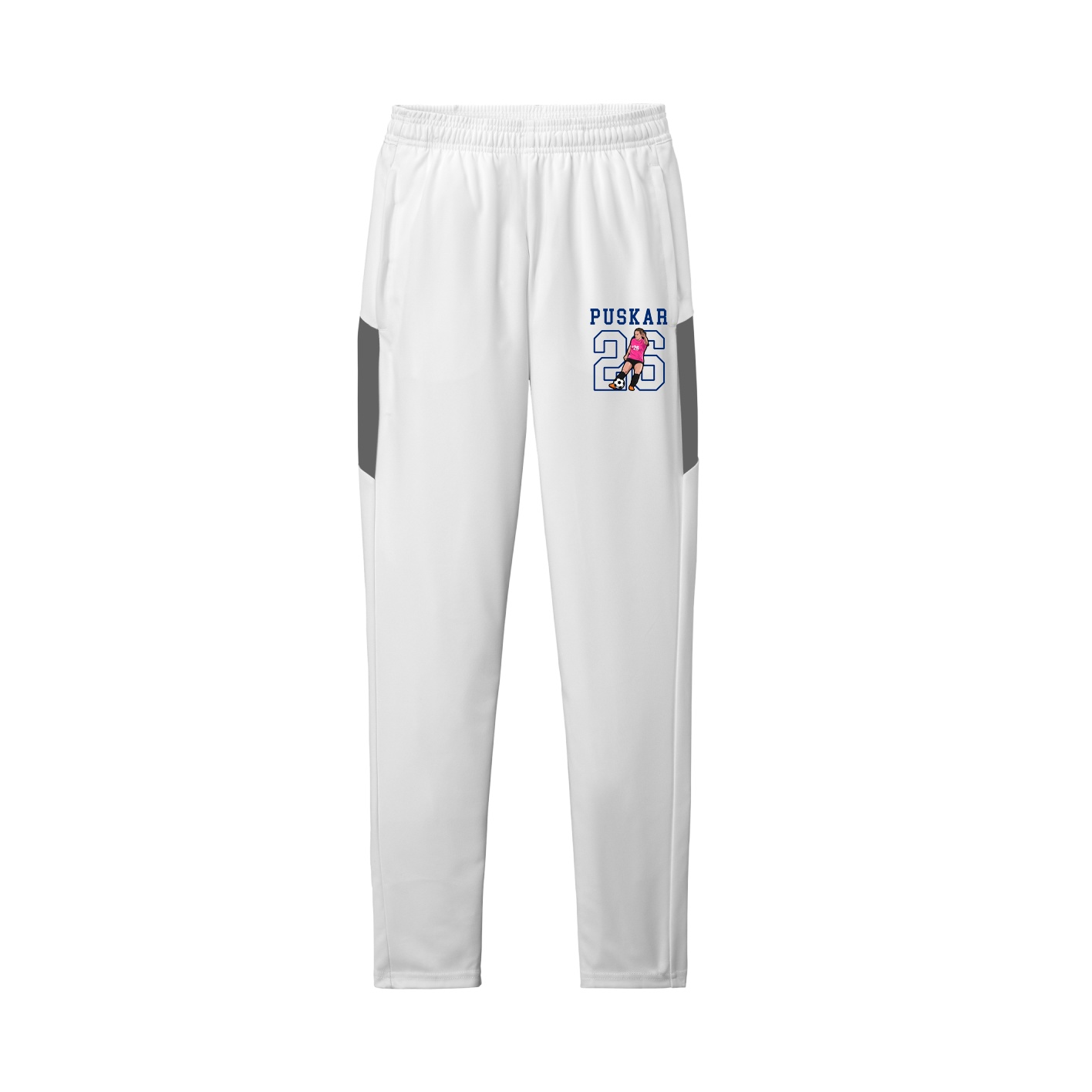 Team Travel Pant — Shirsey in White/Grey