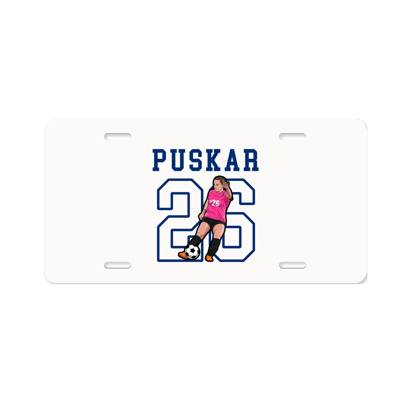 License Plate — Shirsey in Classic