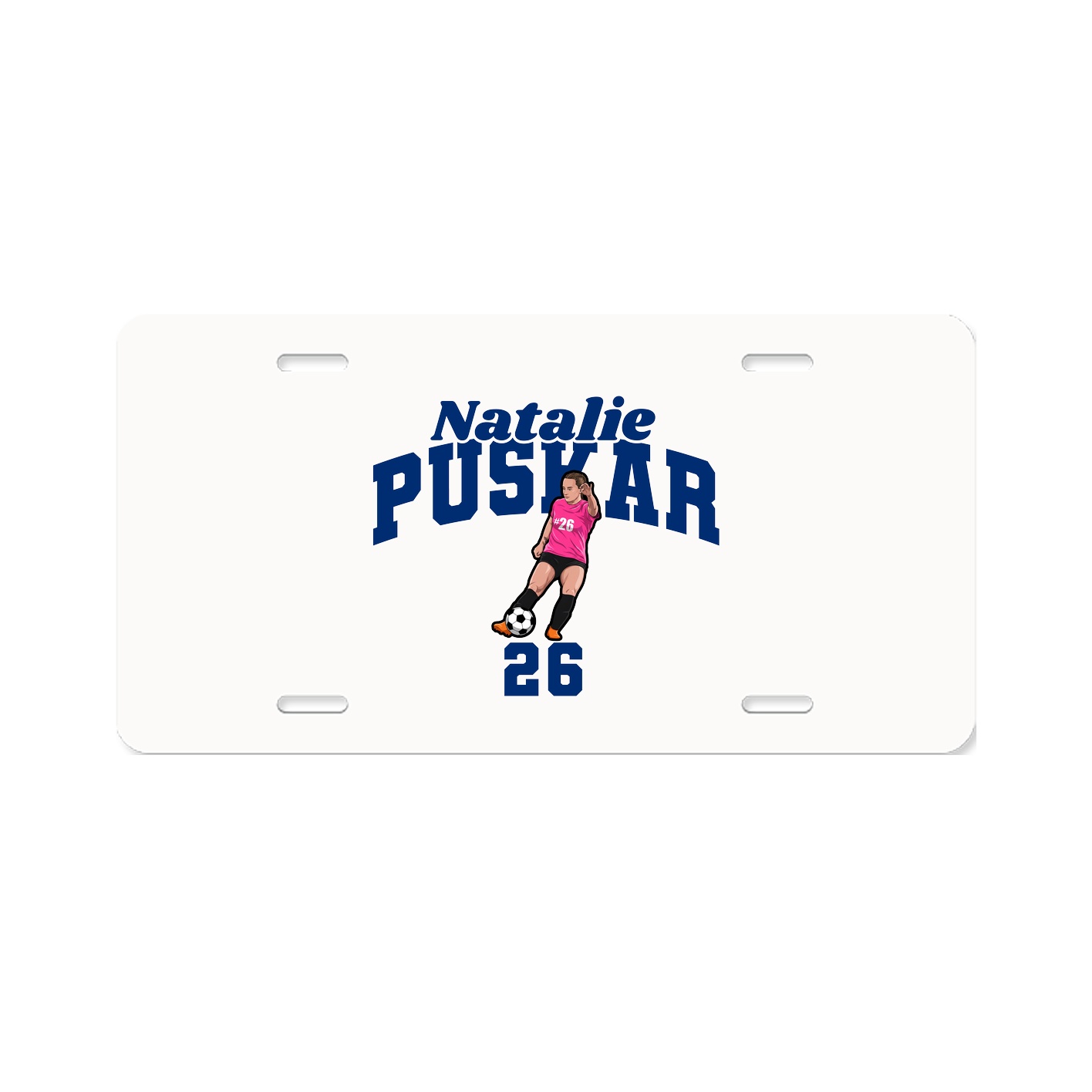 License Plate — Signature Arch in Classic