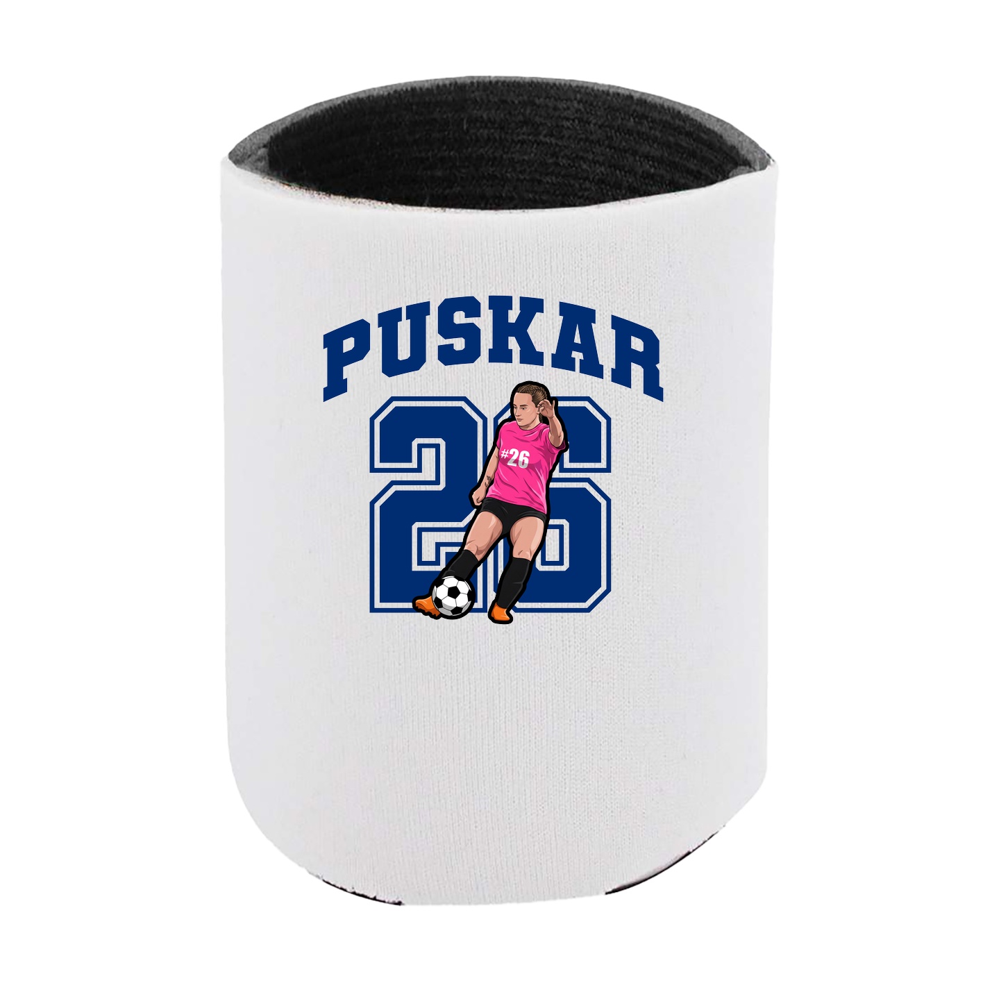 Can Holder — Number in White
