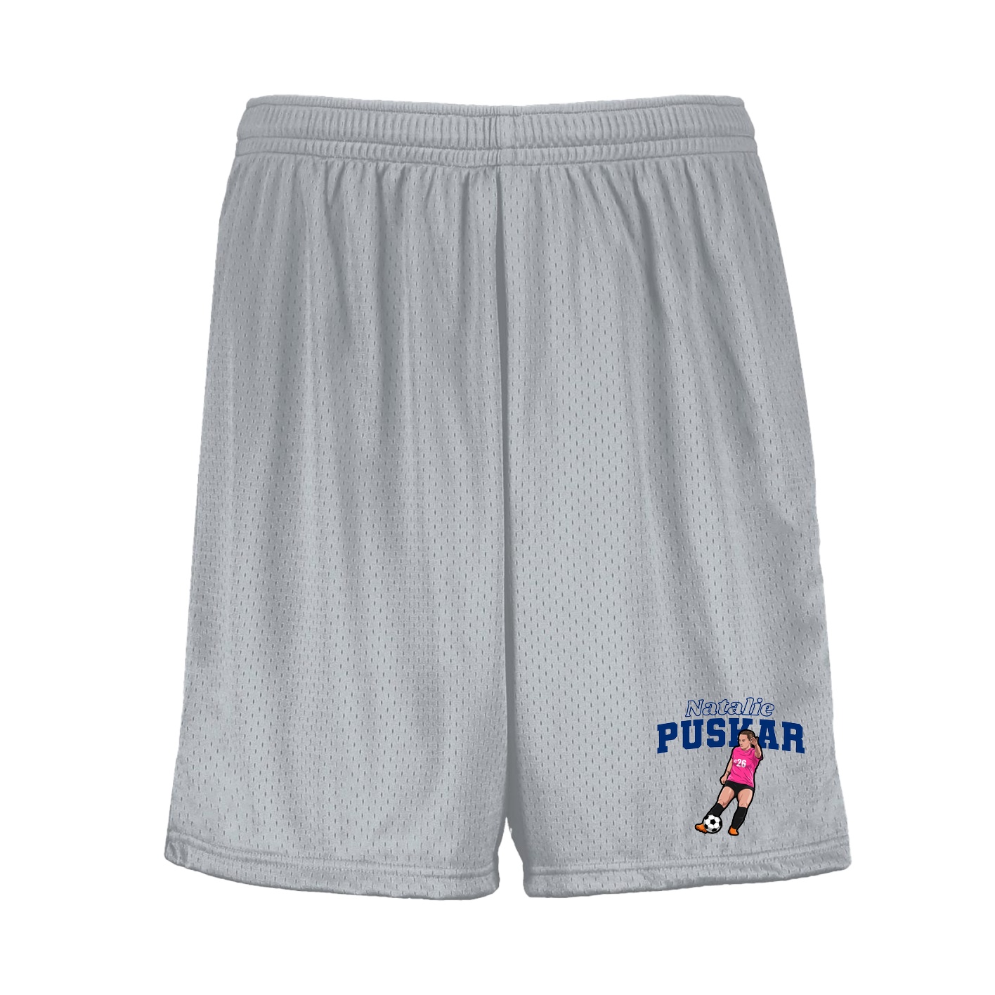Shorts — Name Arch in Silver