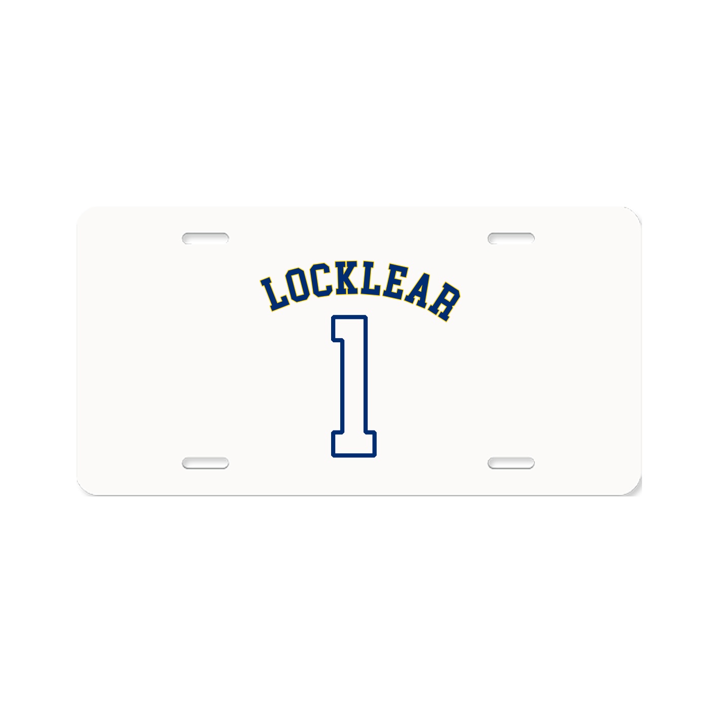 License Plate — Shirsey Arch in Classic