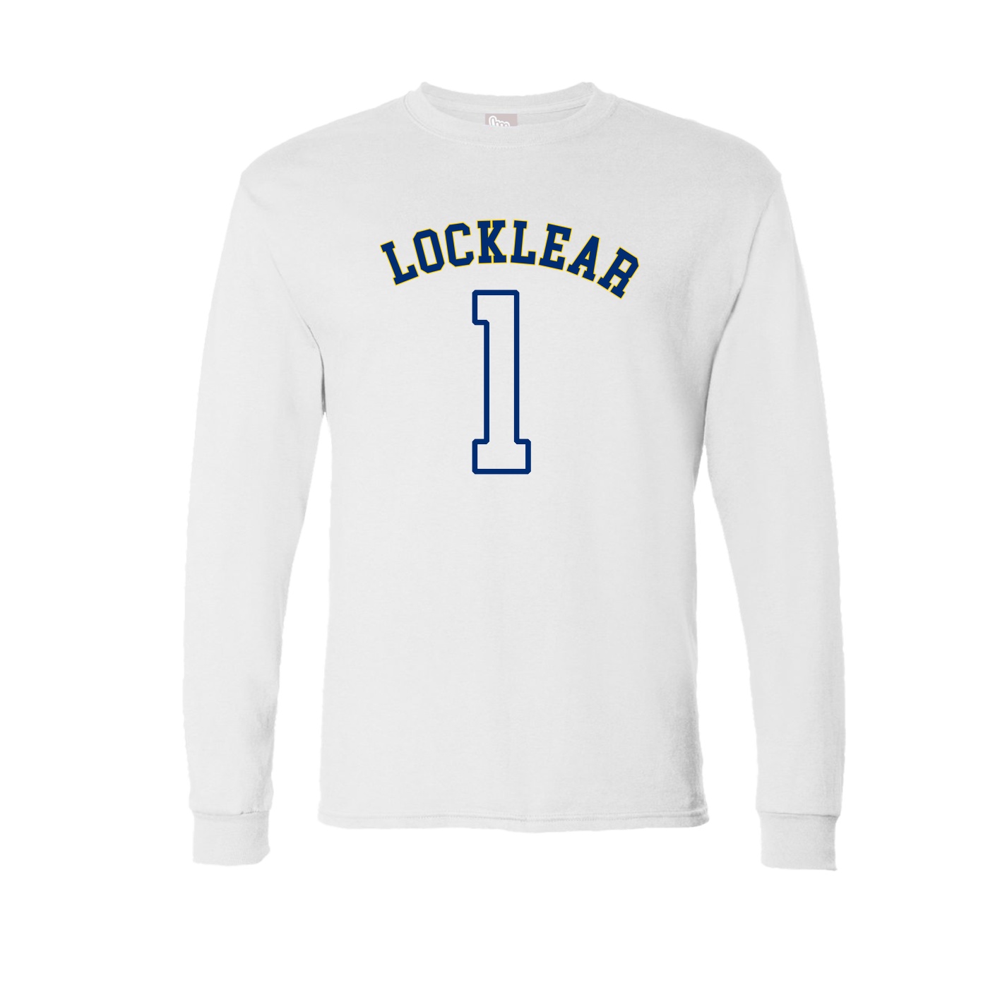 Long Sleeve Tee — Shirsey Arch in White