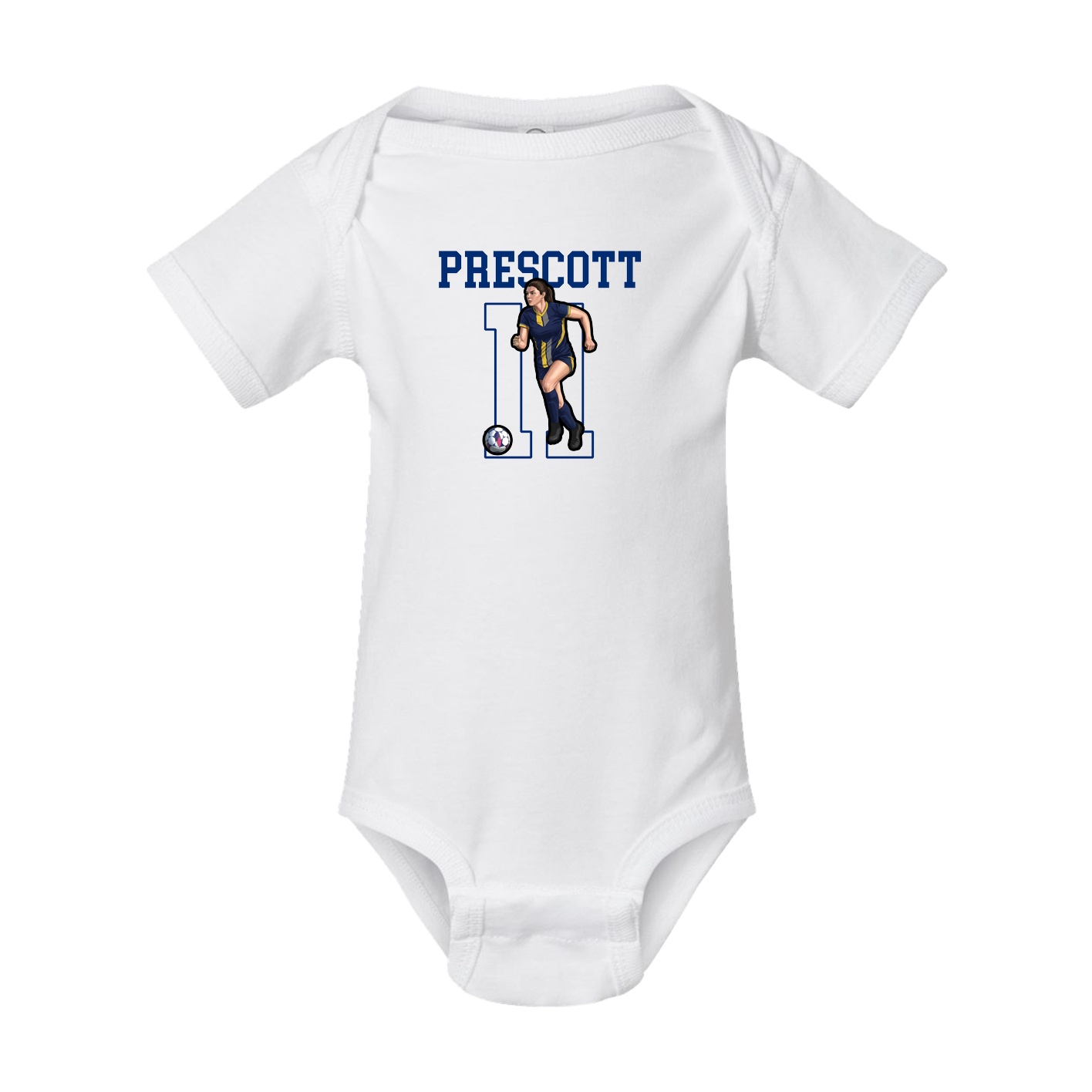 Baby Onesie — Shirsey in White