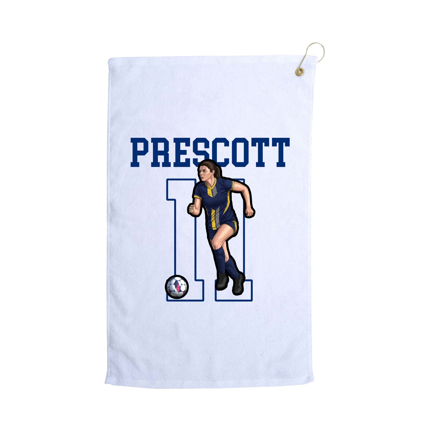 Golf Towel — Shirsey in White