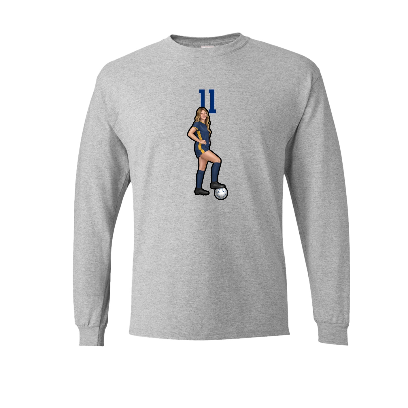 NIL Club Long Sleeve Tee