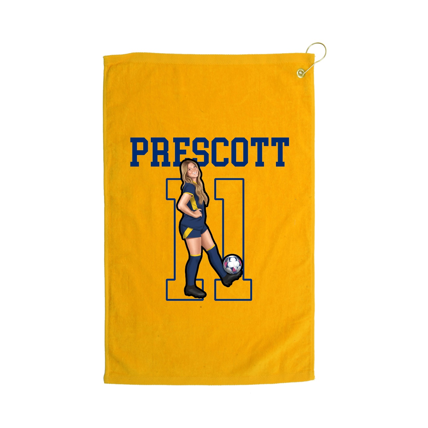 Golf Towel — Shirsey in Gold