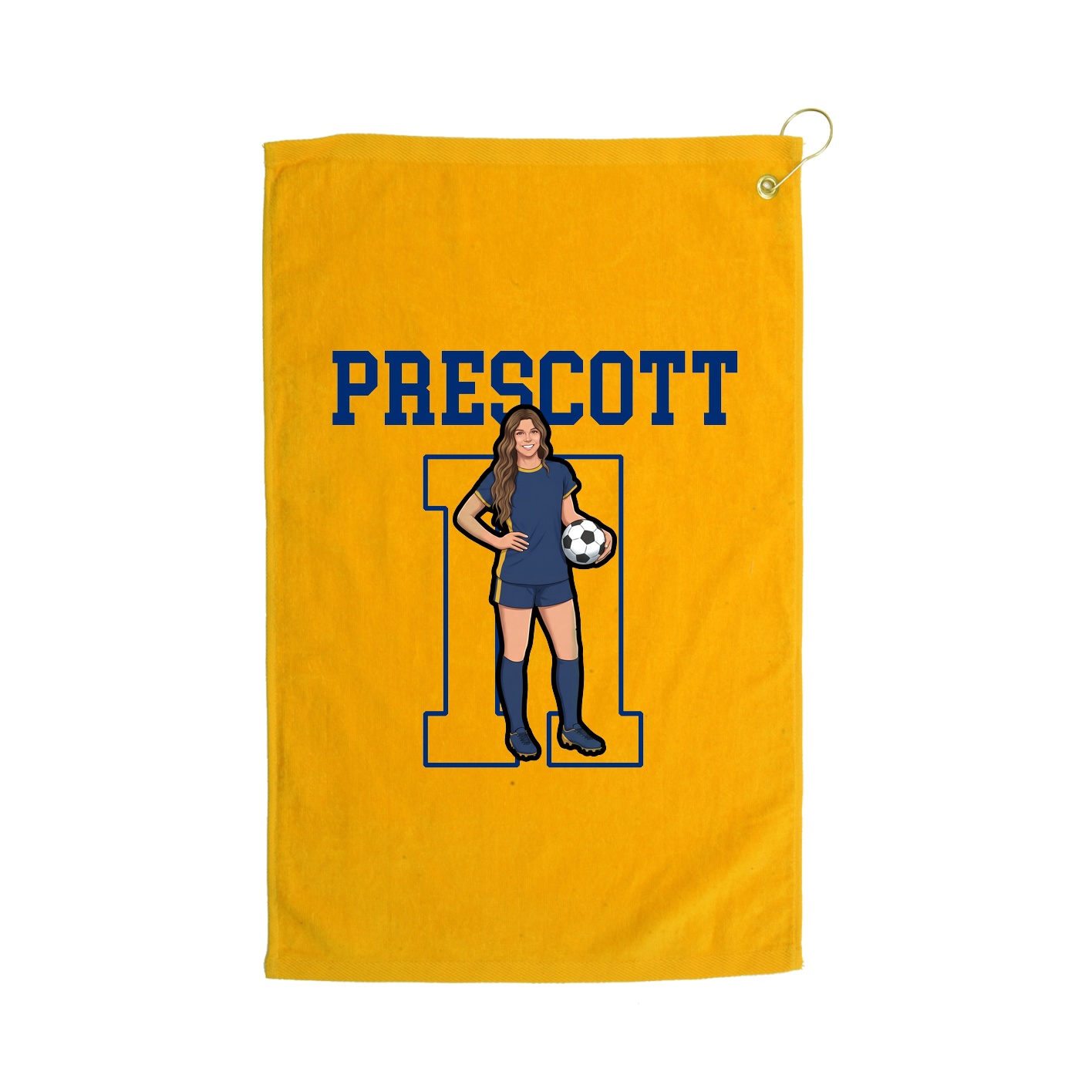 Golf Towel — Shirsey in Gold