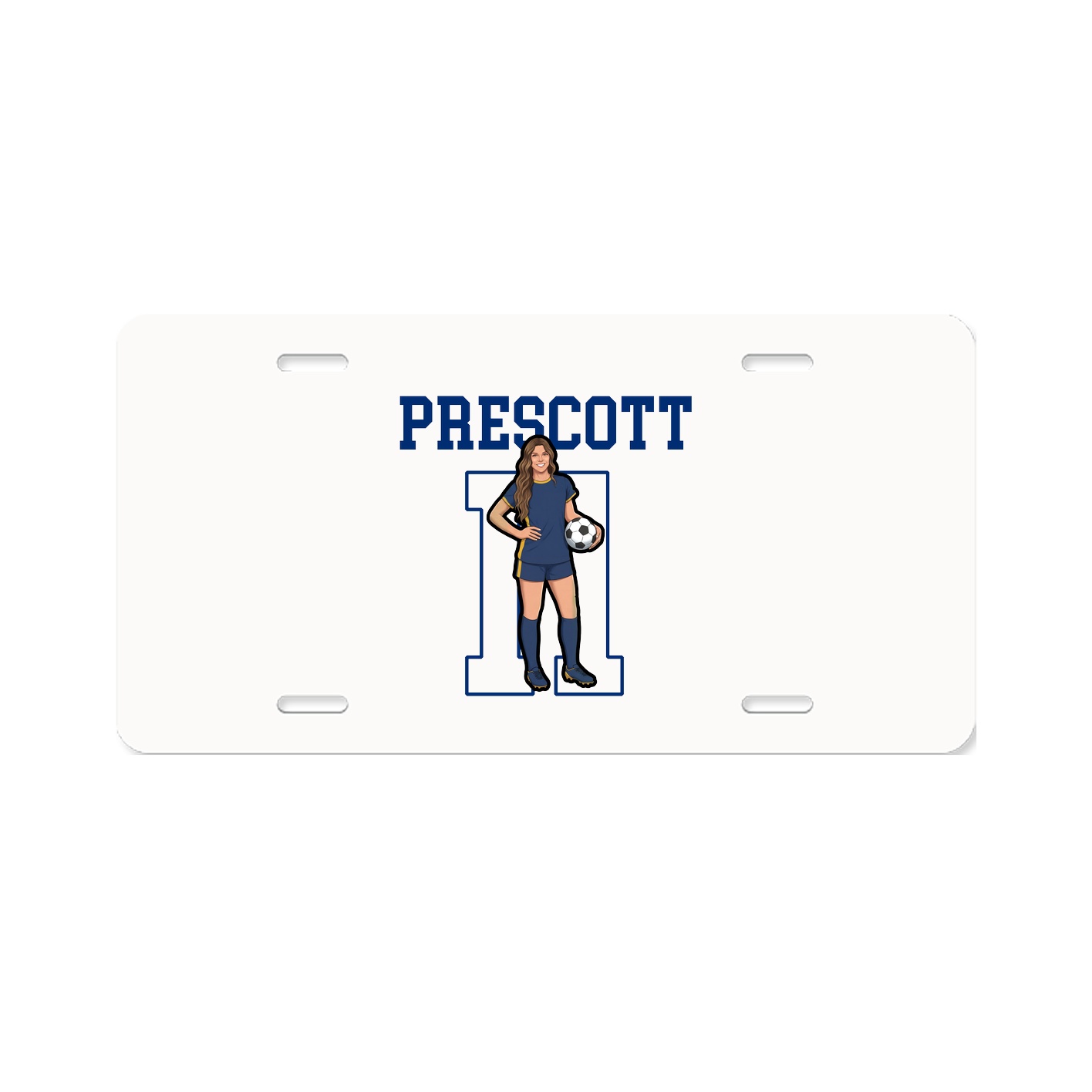 License Plate — Shirsey in Classic