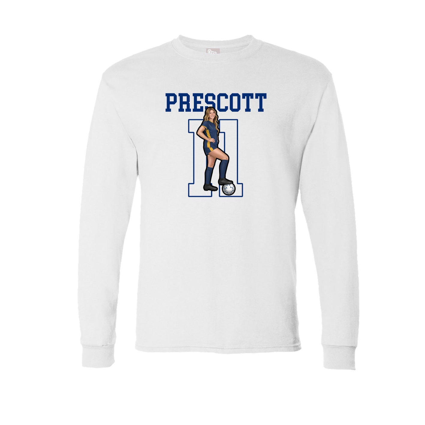 Long Sleeve Tee — Shirsey in White