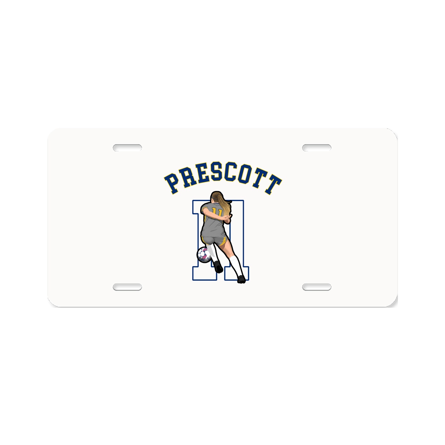 License Plate — Shirsey Arch in Classic