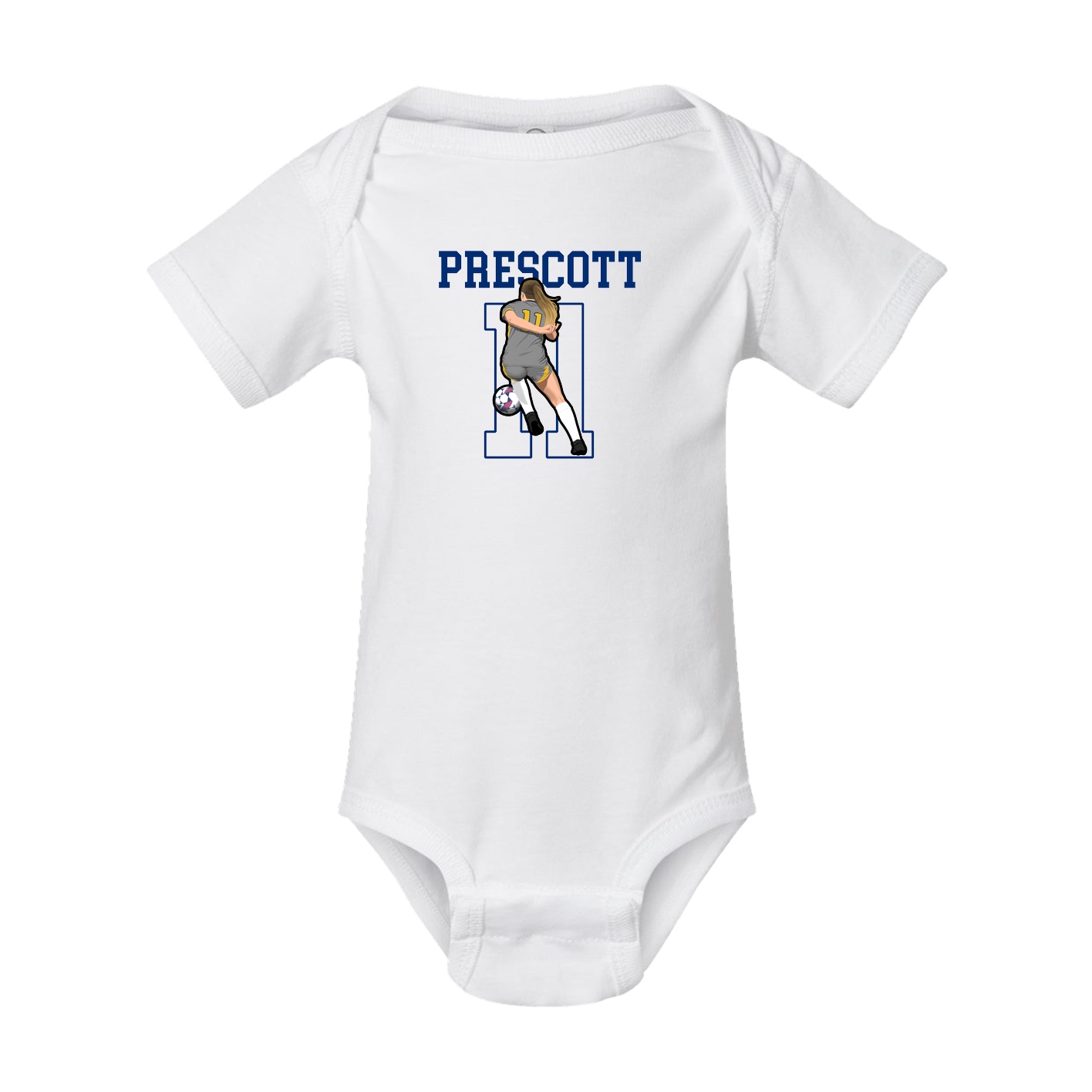 Baby Onesie — Shirsey in White