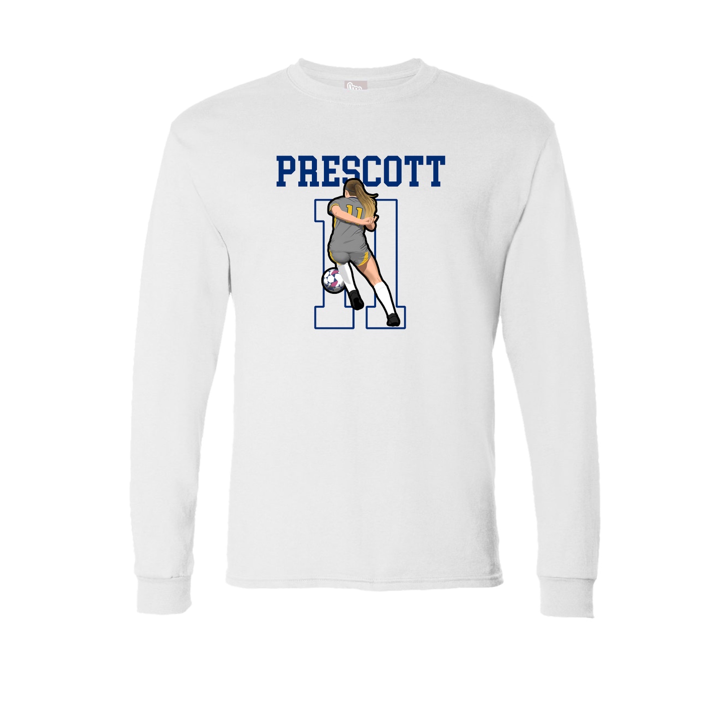 Long Sleeve Tee — Shirsey in White