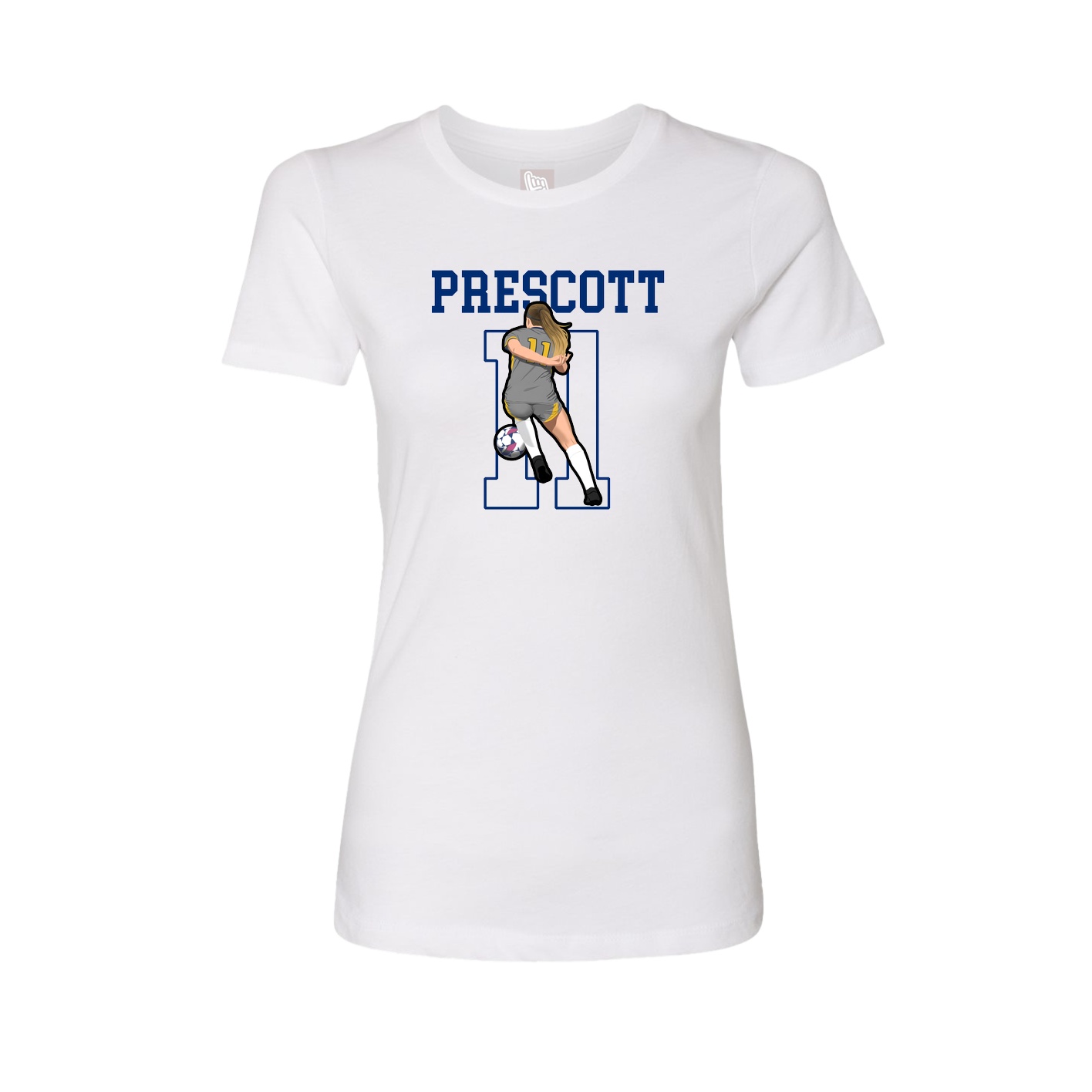 Fitted Women's Tee — Shirsey in White