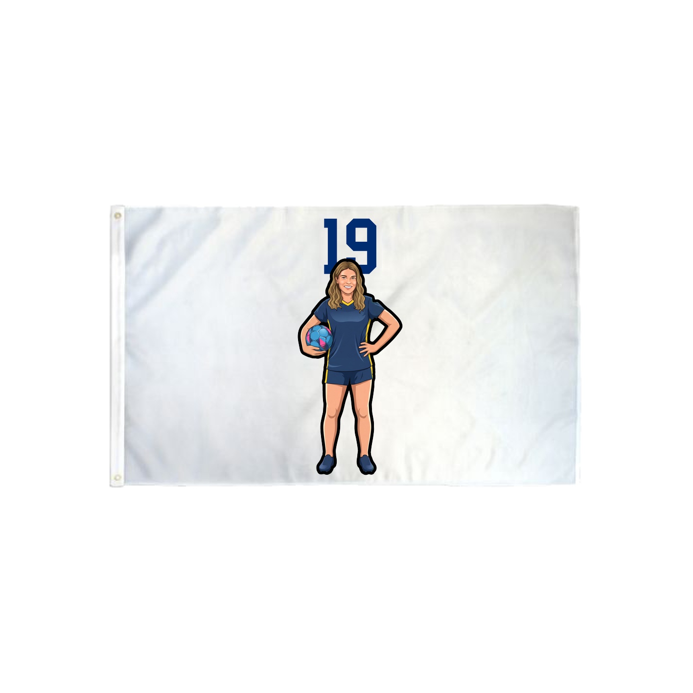 3x5 Flag — Number Top in Classic