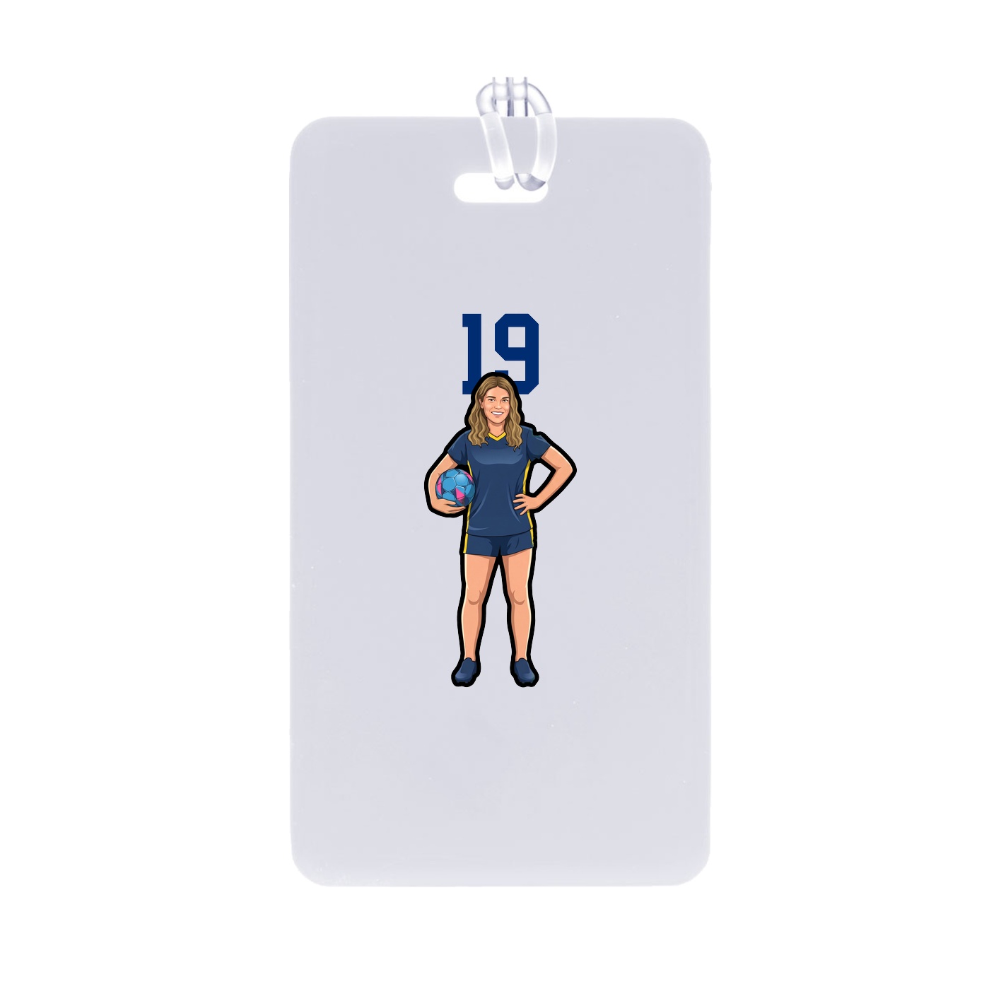 Bag Tag — Number Top in Classic