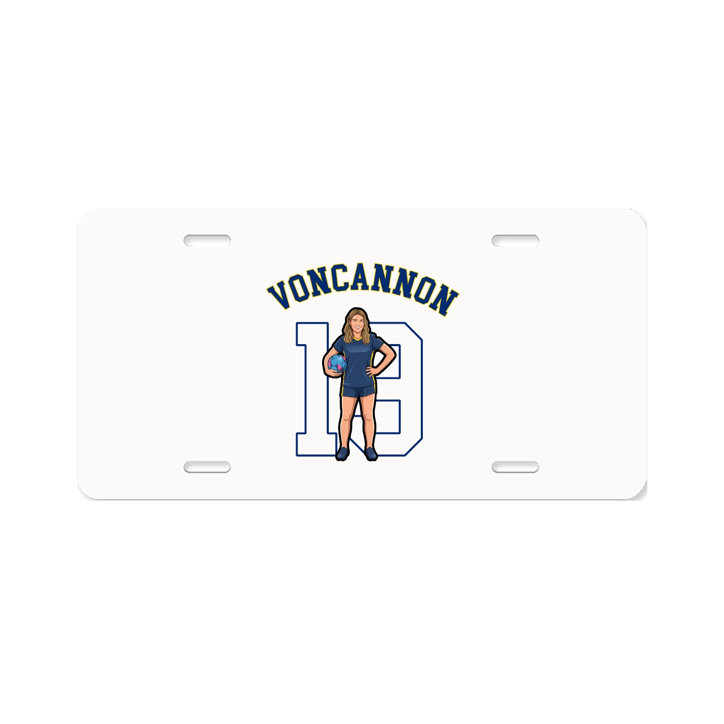 License Plate — Shirsey Arch in Classic