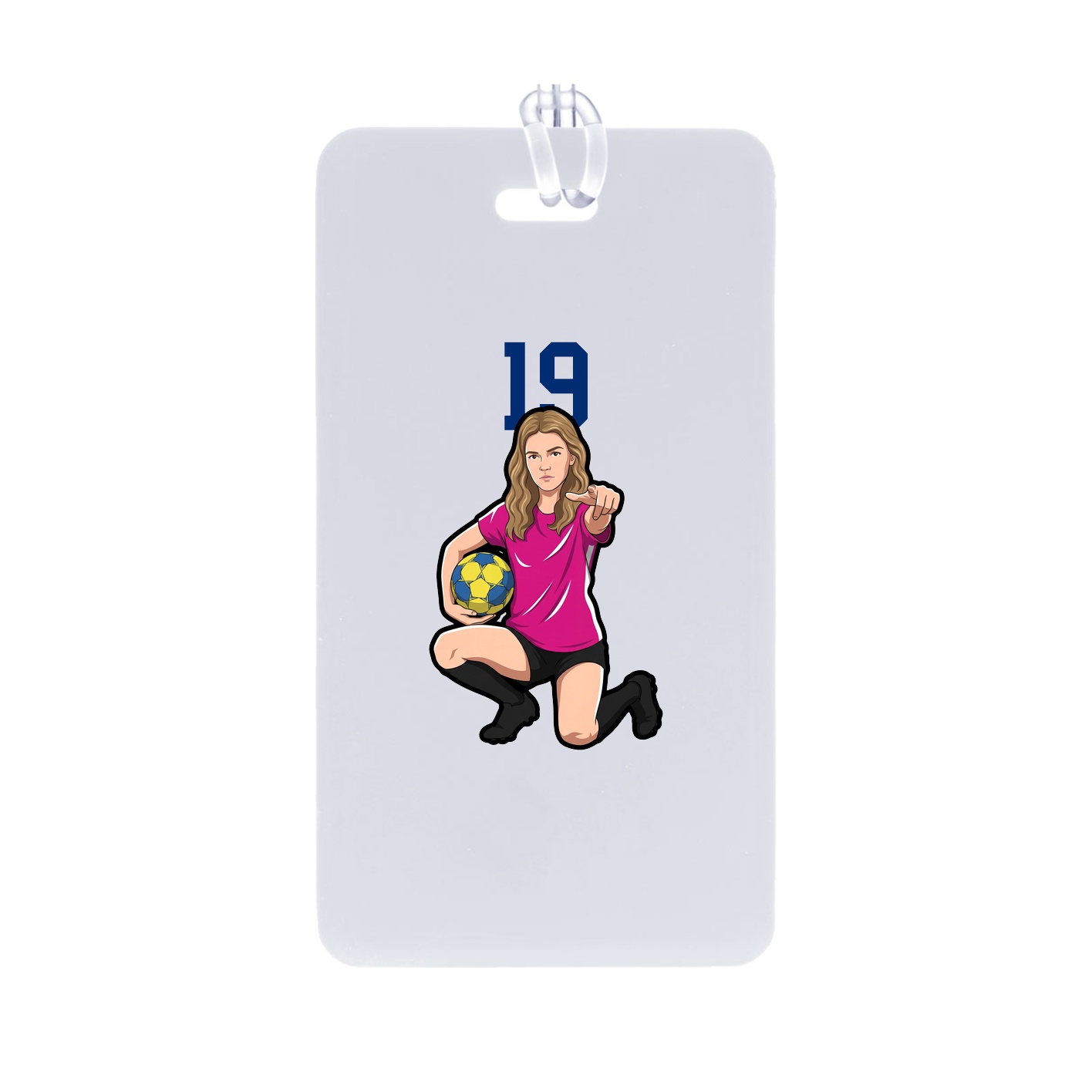 Bag Tag — Number Top in Classic