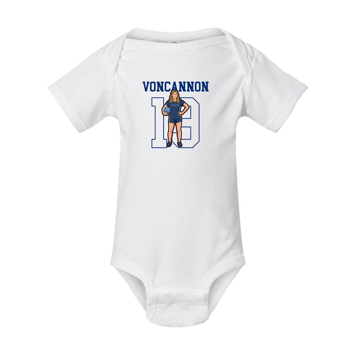 Baby Onesie — Shirsey in White