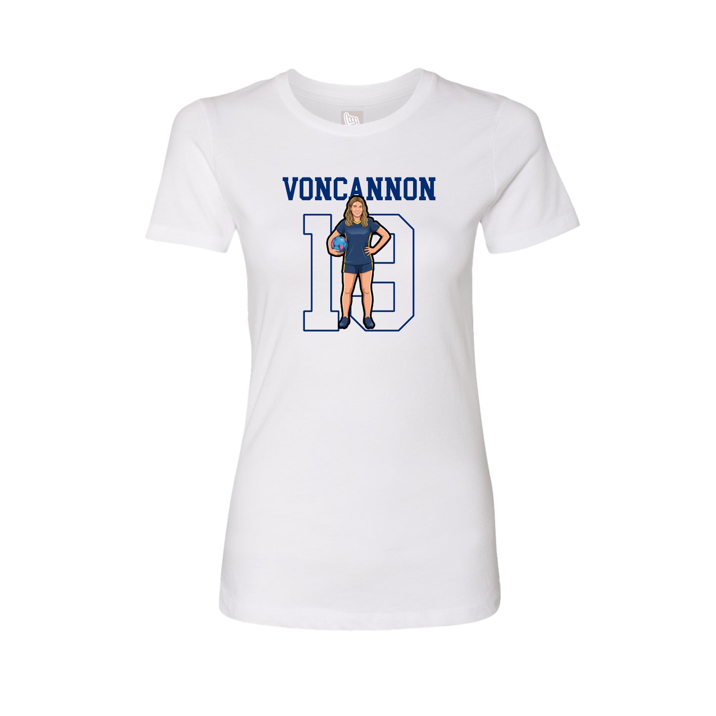 Fitted Women's Tee — Shirsey in White