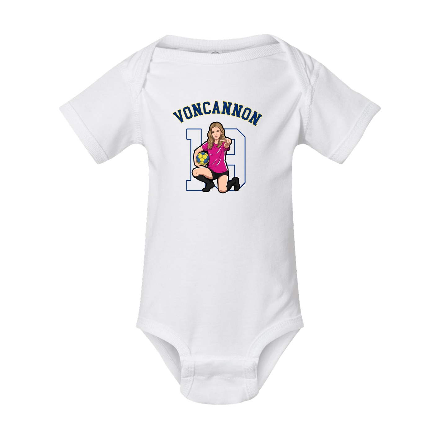 Baby Onesie — Shirsey Arch in White