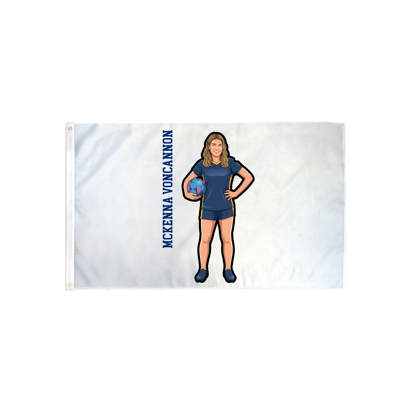 3x5 Flag — Name Vertical in Classic