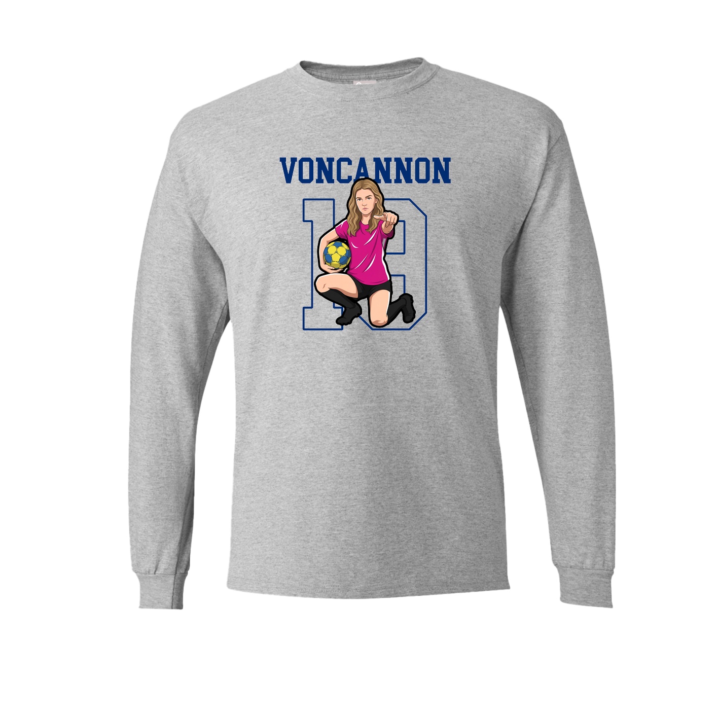 Long Sleeve Tee — Shirsey in Grey