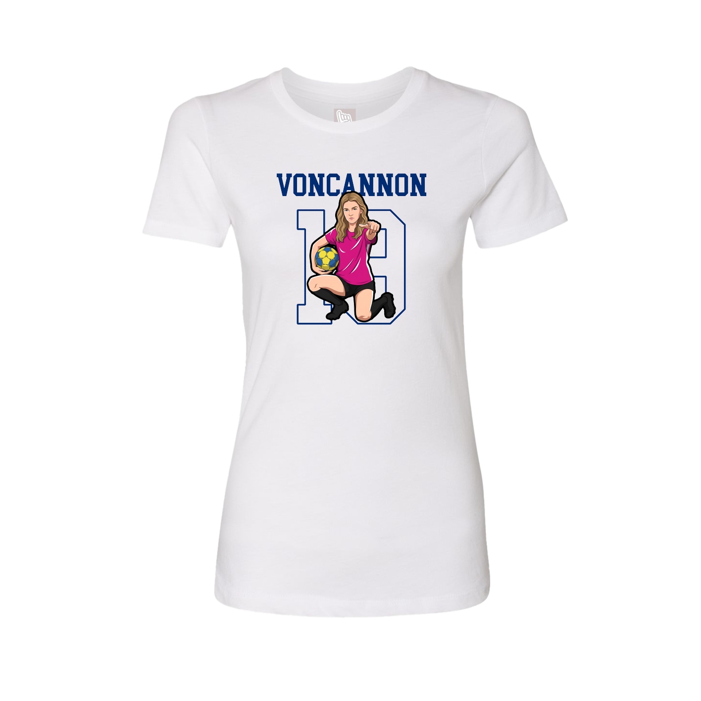 Fitted Women's Tee — Shirsey in White