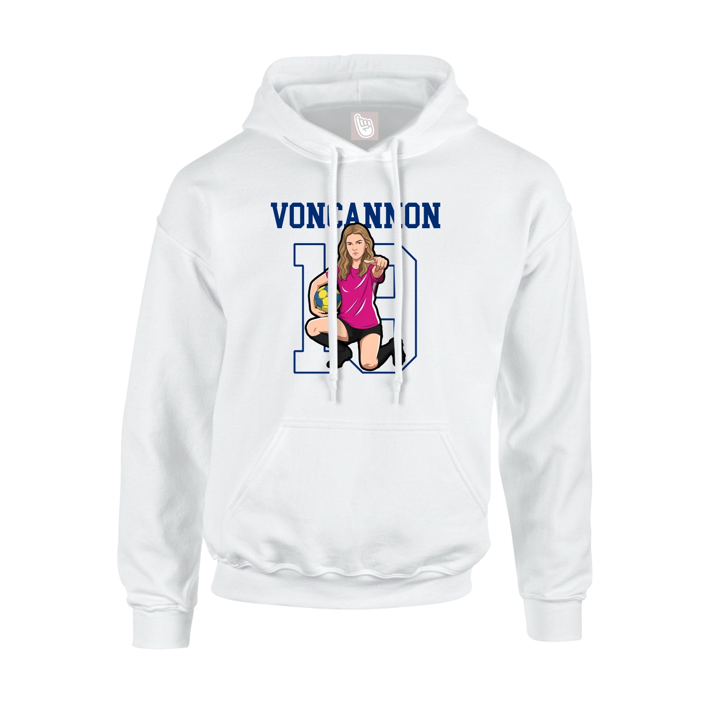 Youth Hoodie — Shirsey in White