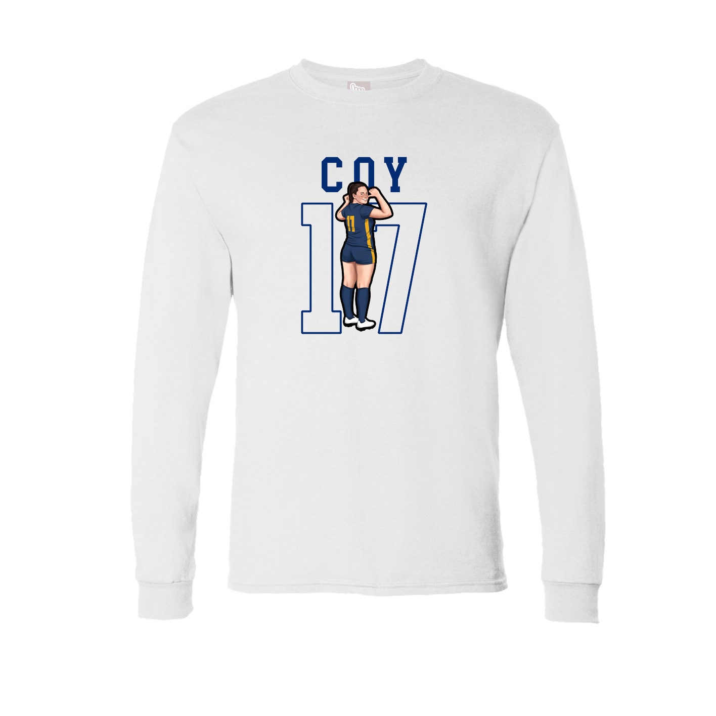 Long Sleeve Tee — Shirsey in White
