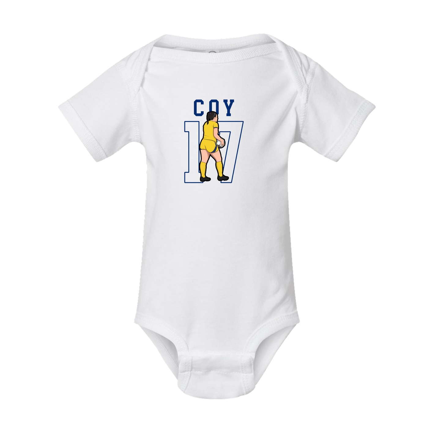 Baby Onesie — Shirsey in White