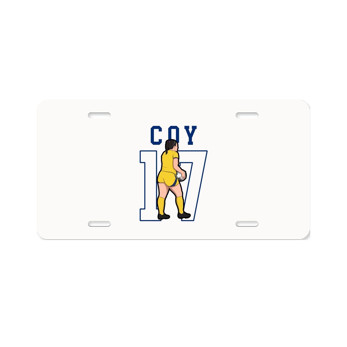 License Plate — Shirsey in Classic