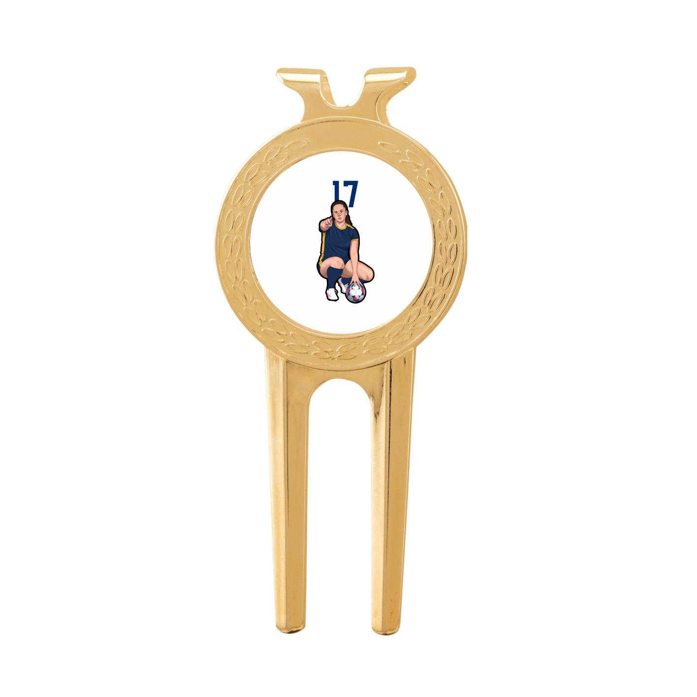 Divot Tool with Ball Marker — Number Top in Classic