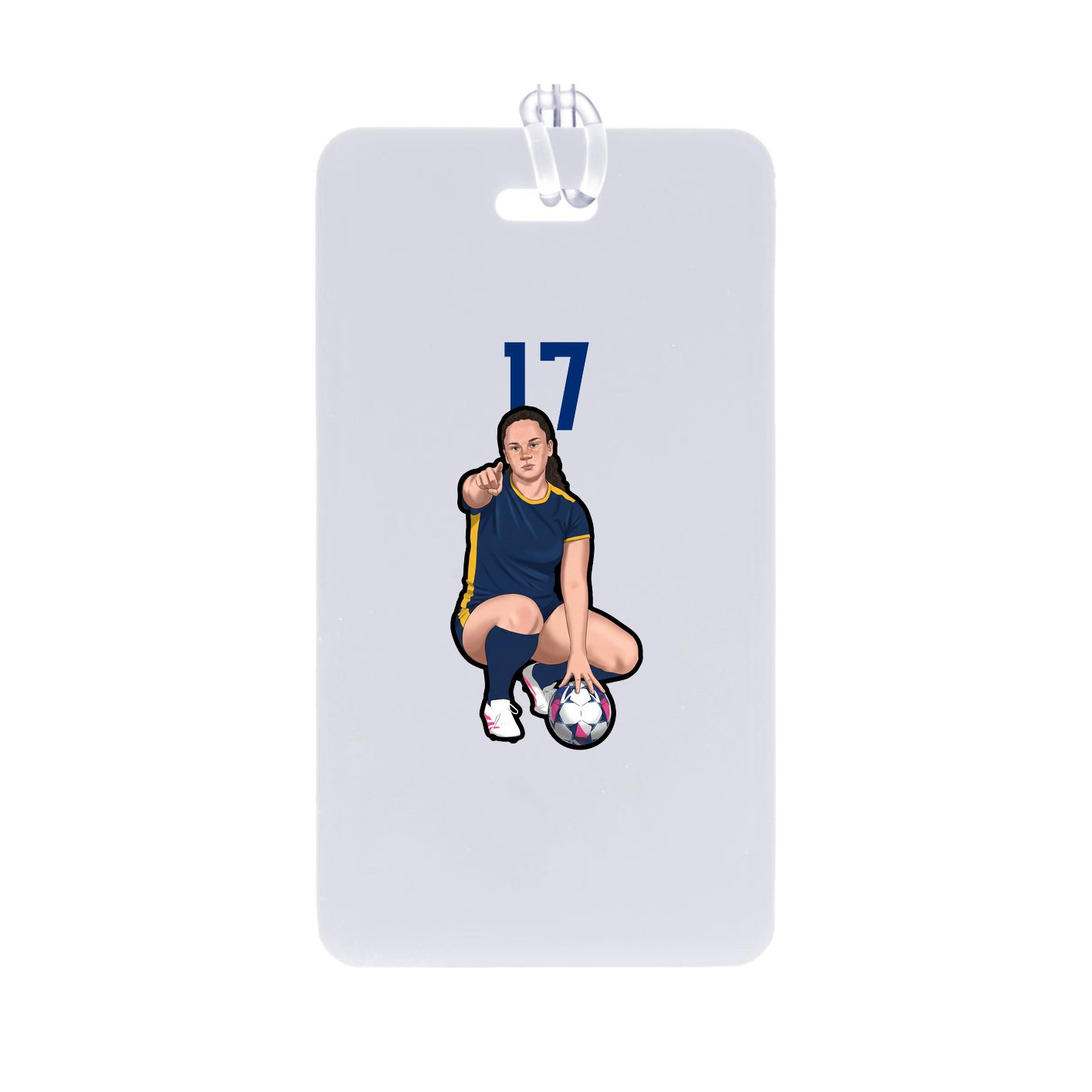 Bag Tag — Number Top in Classic