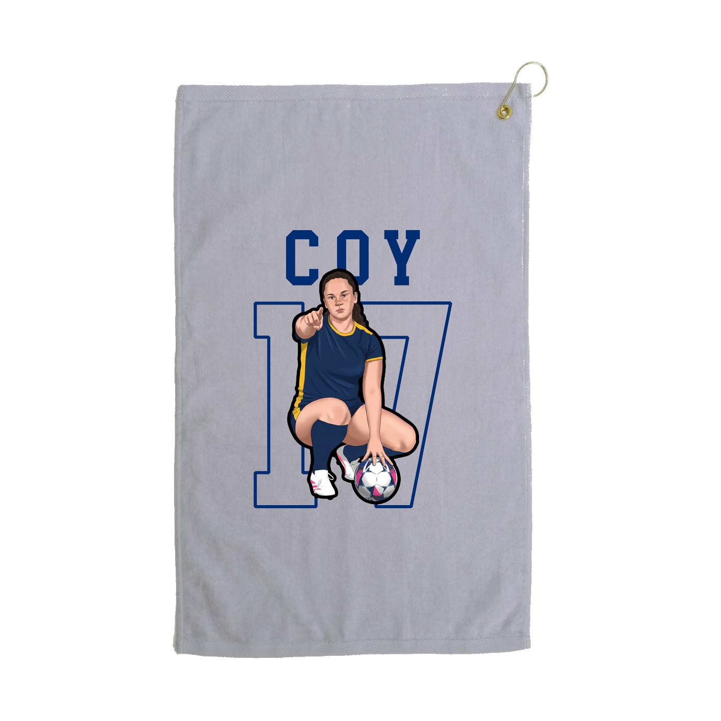 Golf Towel — Shirsey in Grey