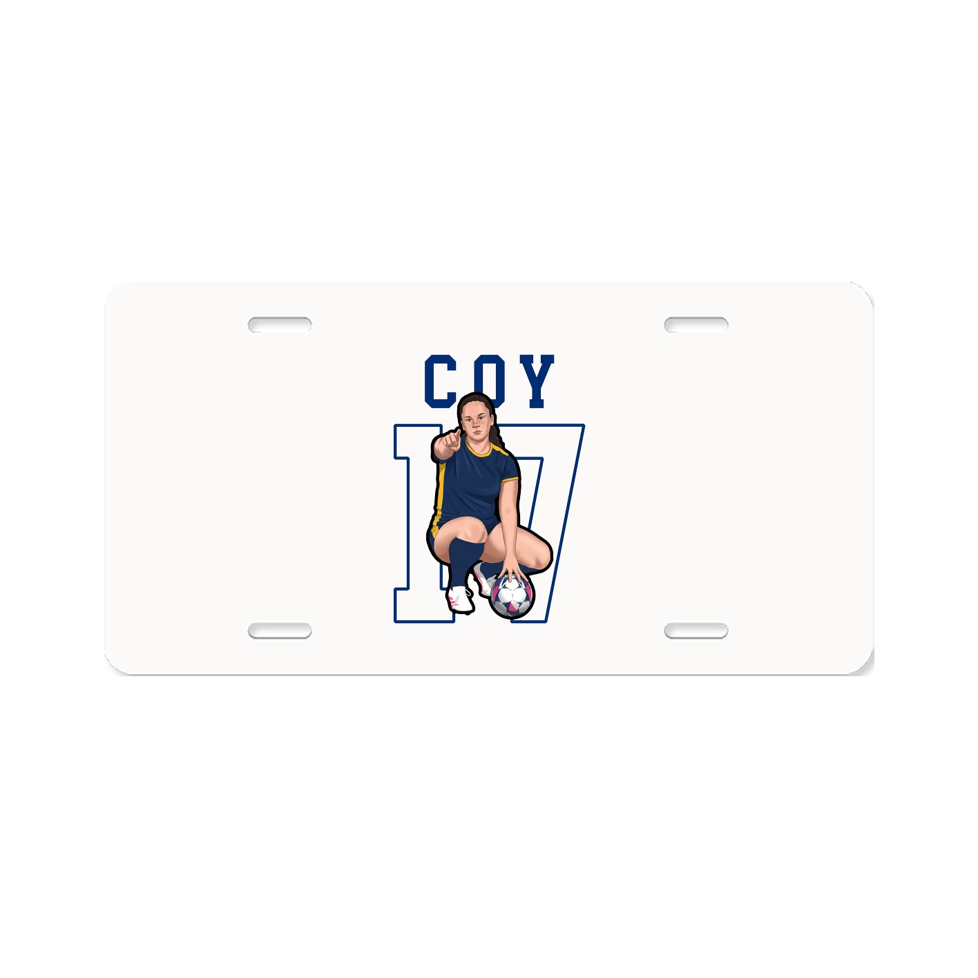 License Plate — Shirsey in Classic