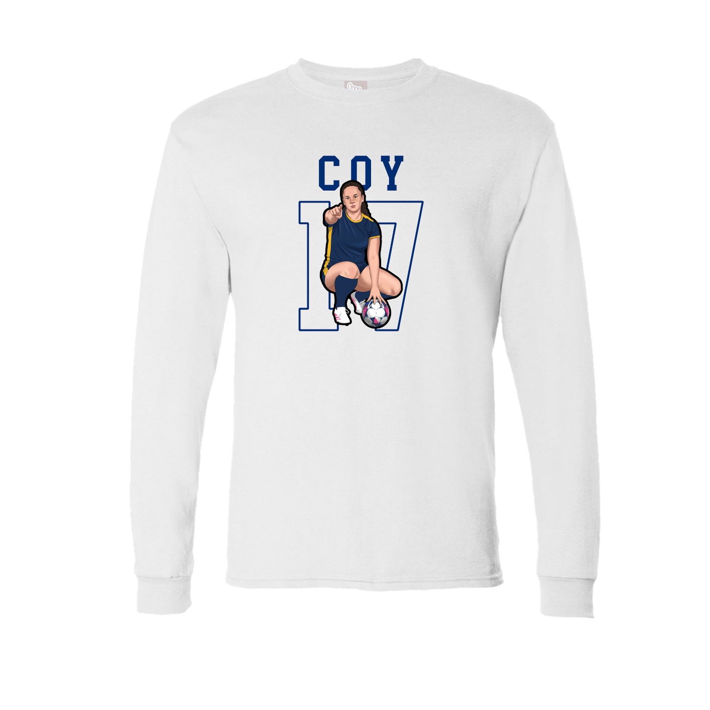 Long Sleeve Tee — Shirsey in White