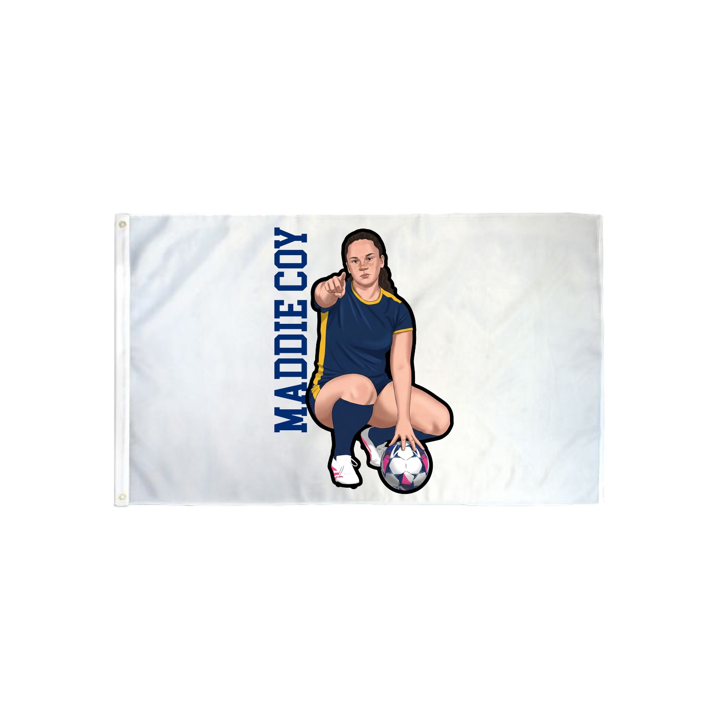 3x5 Flag — Name Vertical in Classic